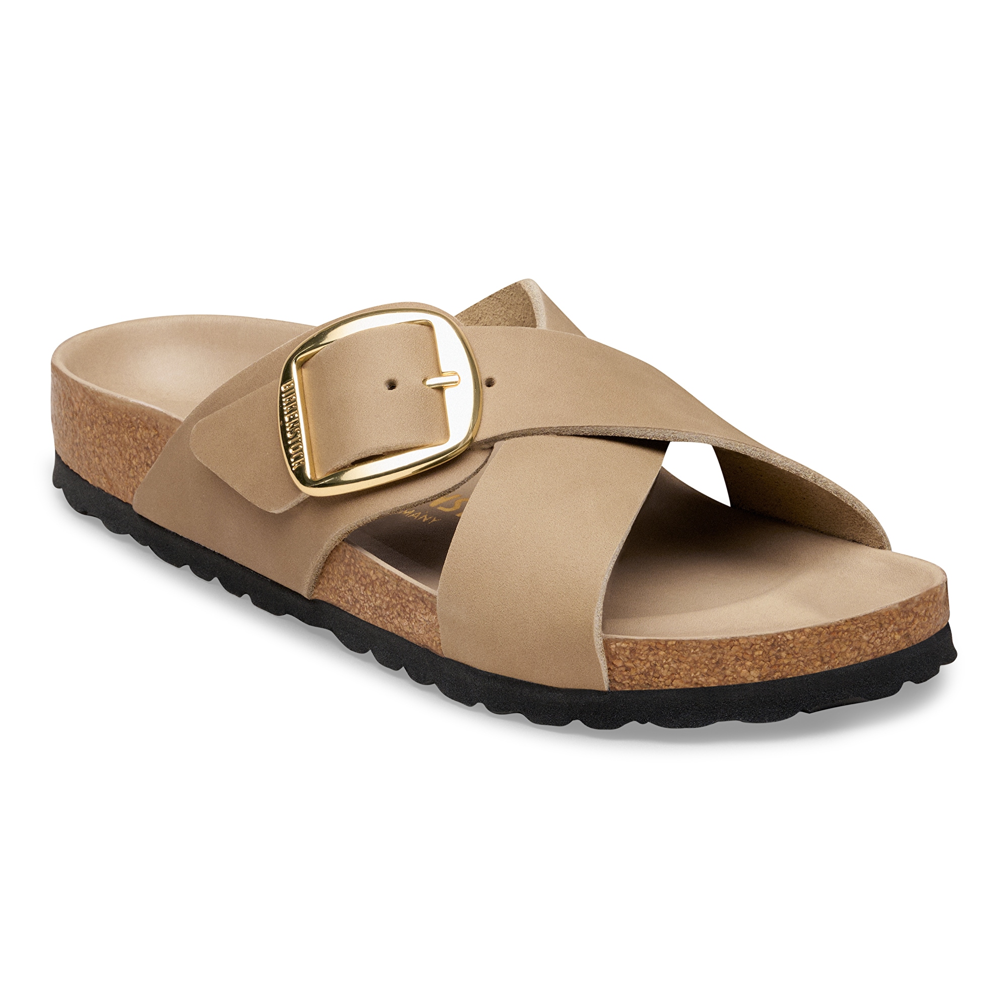 Siena Big Buckle Oiled Leather in Color Tobacco Brown | BIRKENSTOCK US