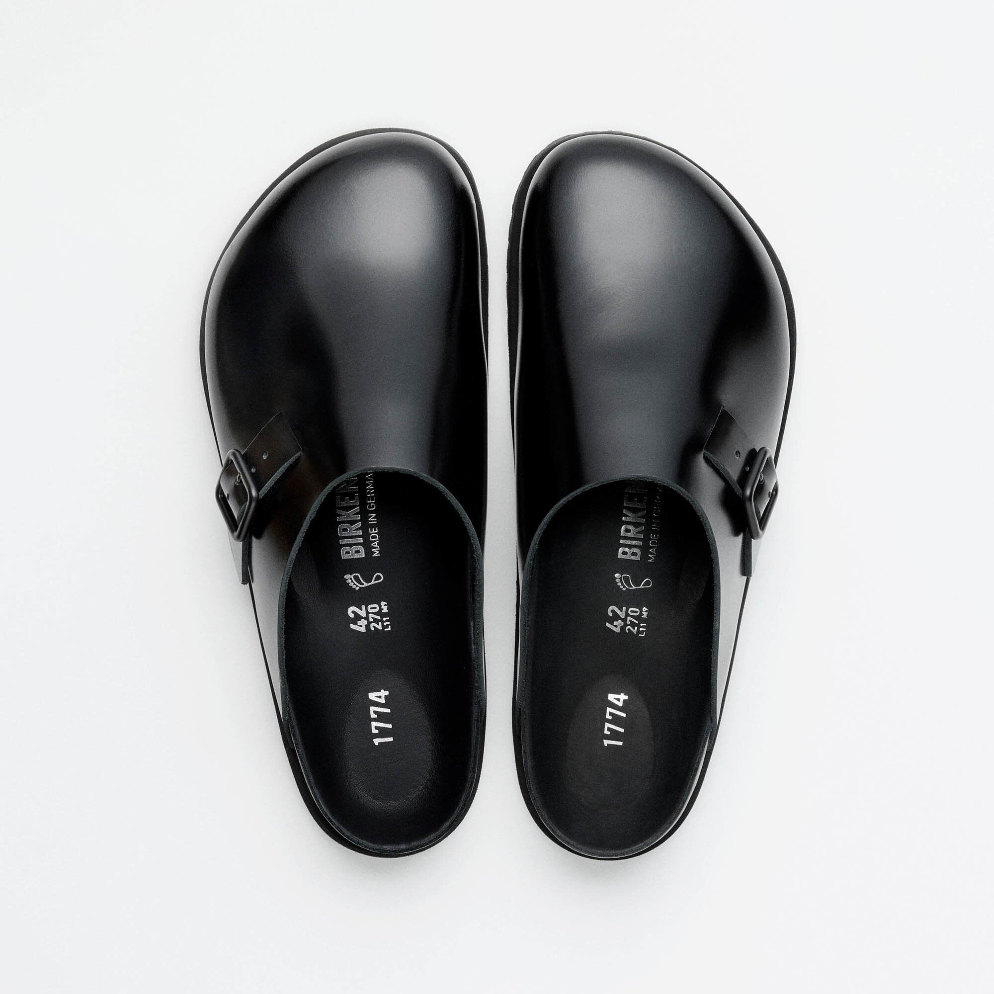 45 新品 ビルケンシュトック 1774 33 DOUGAL レザー サンダル 33 Dougal Leather in Color Premium Black | BIRKENSTOCK US