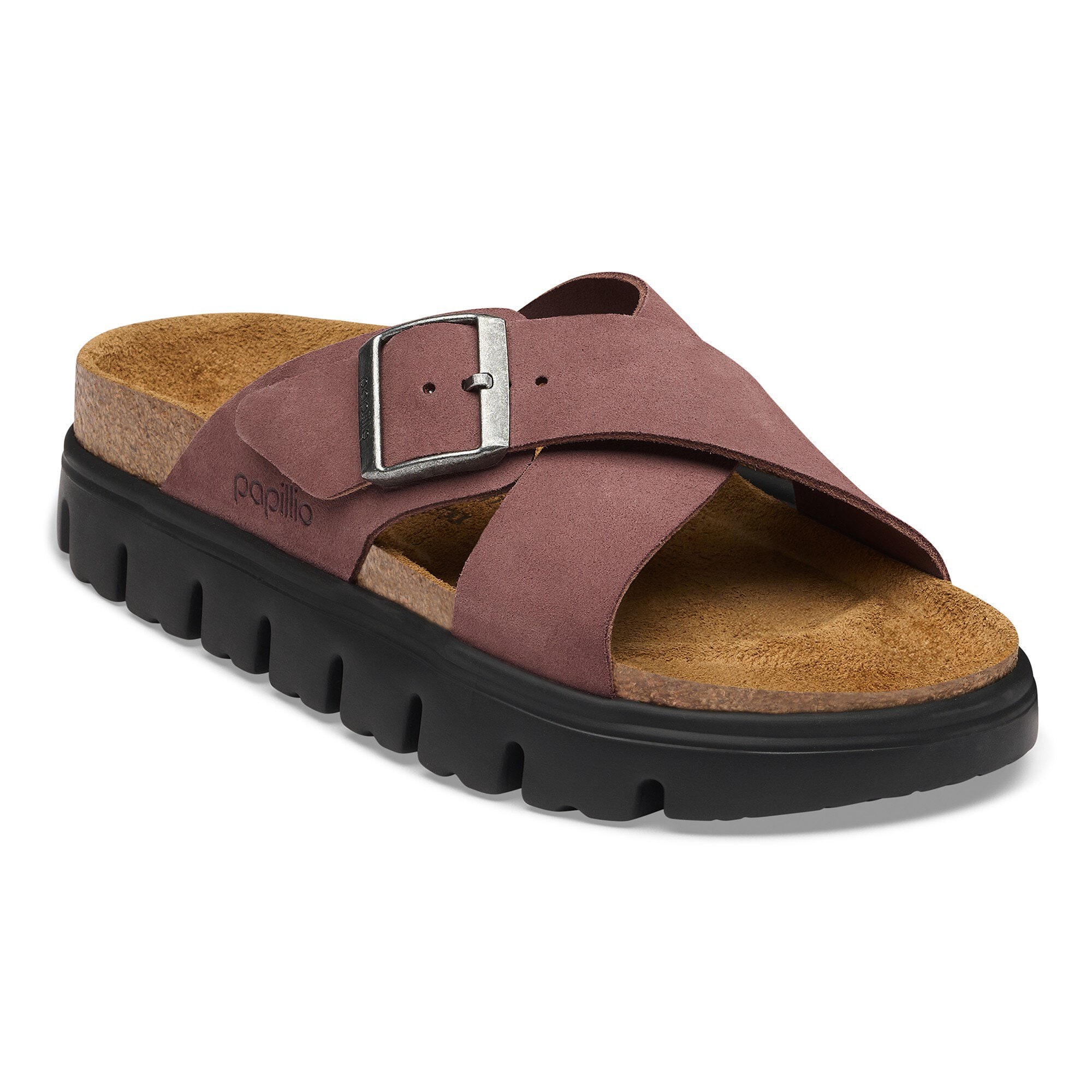 靴 BIRKENSTOCK Siena Siena Chunky Suede Leather in Color Pepper | BIRKENSTOCK US