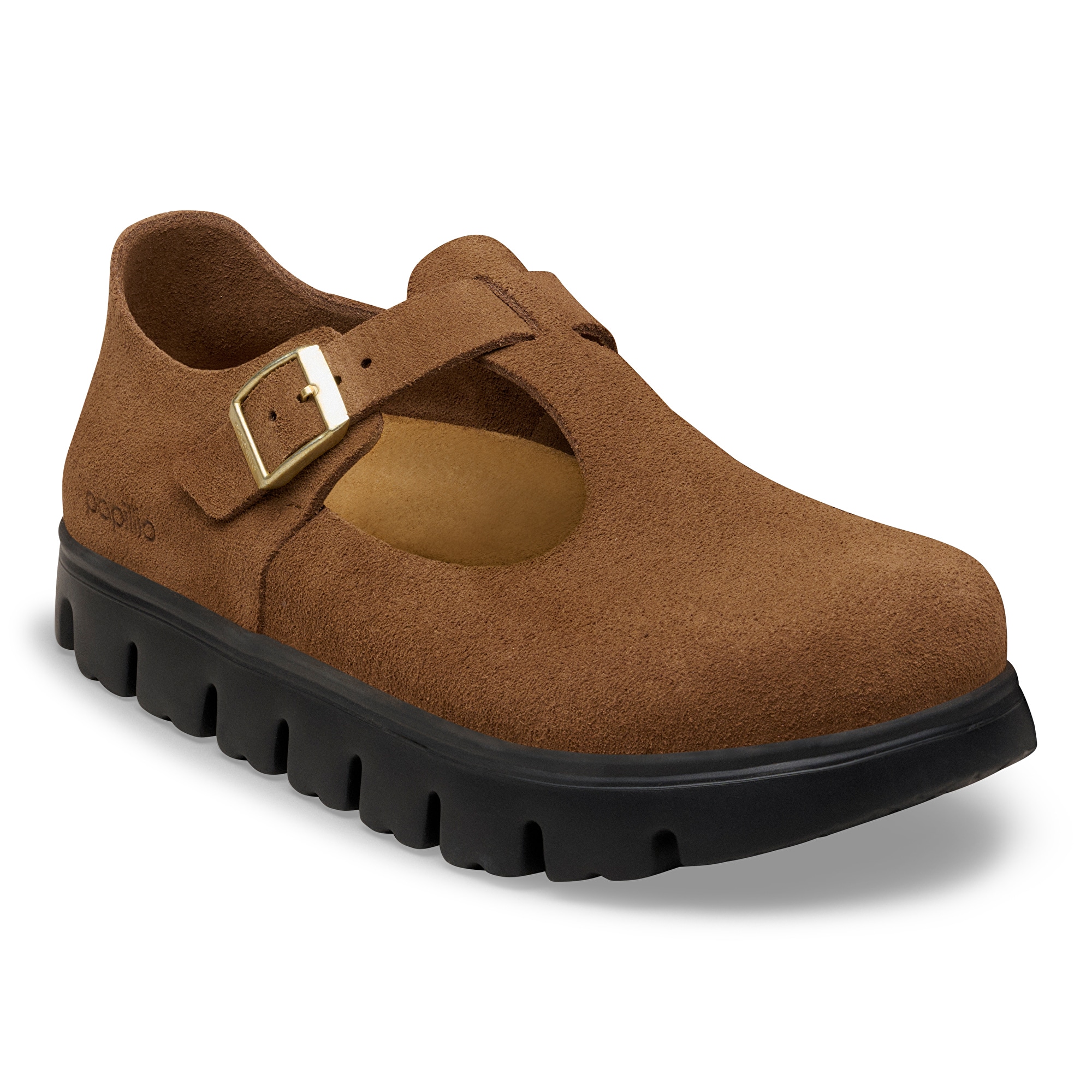 Paris Chunky Suede Leather in Color Dark Tea | BIRKENSTOCK US