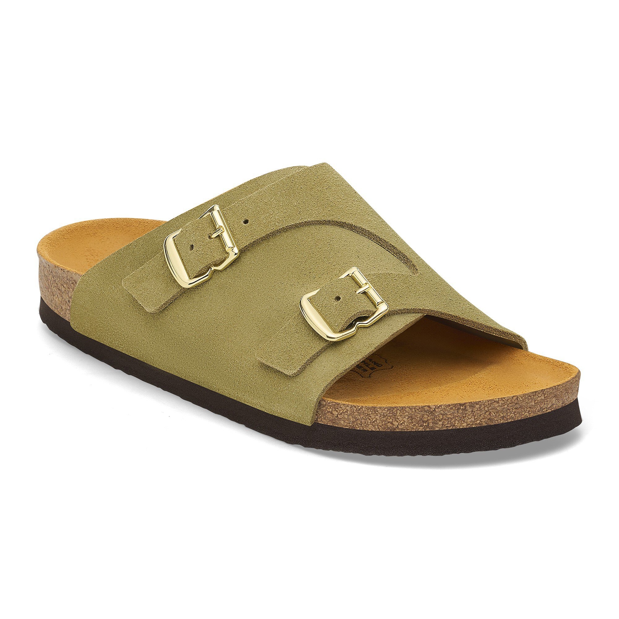 BIRKENSTOCK グリーンサボサンダル 41 Zürich 1964 Suede Leather in Color Light Green | BIRKENSTOCK US