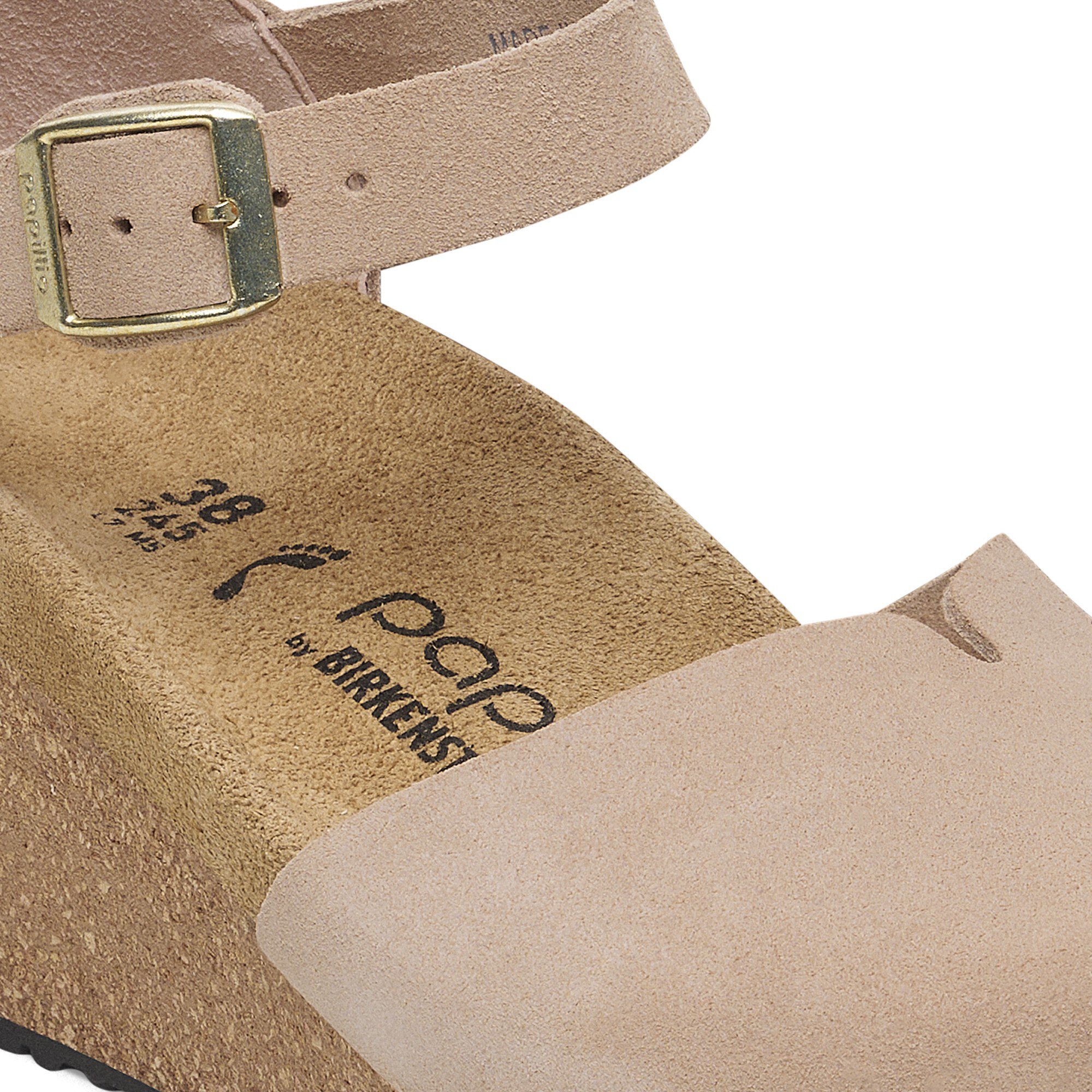 Сабо Birkenstock Mary Suede Leather, цвет: Тёплый песочный — фото 7