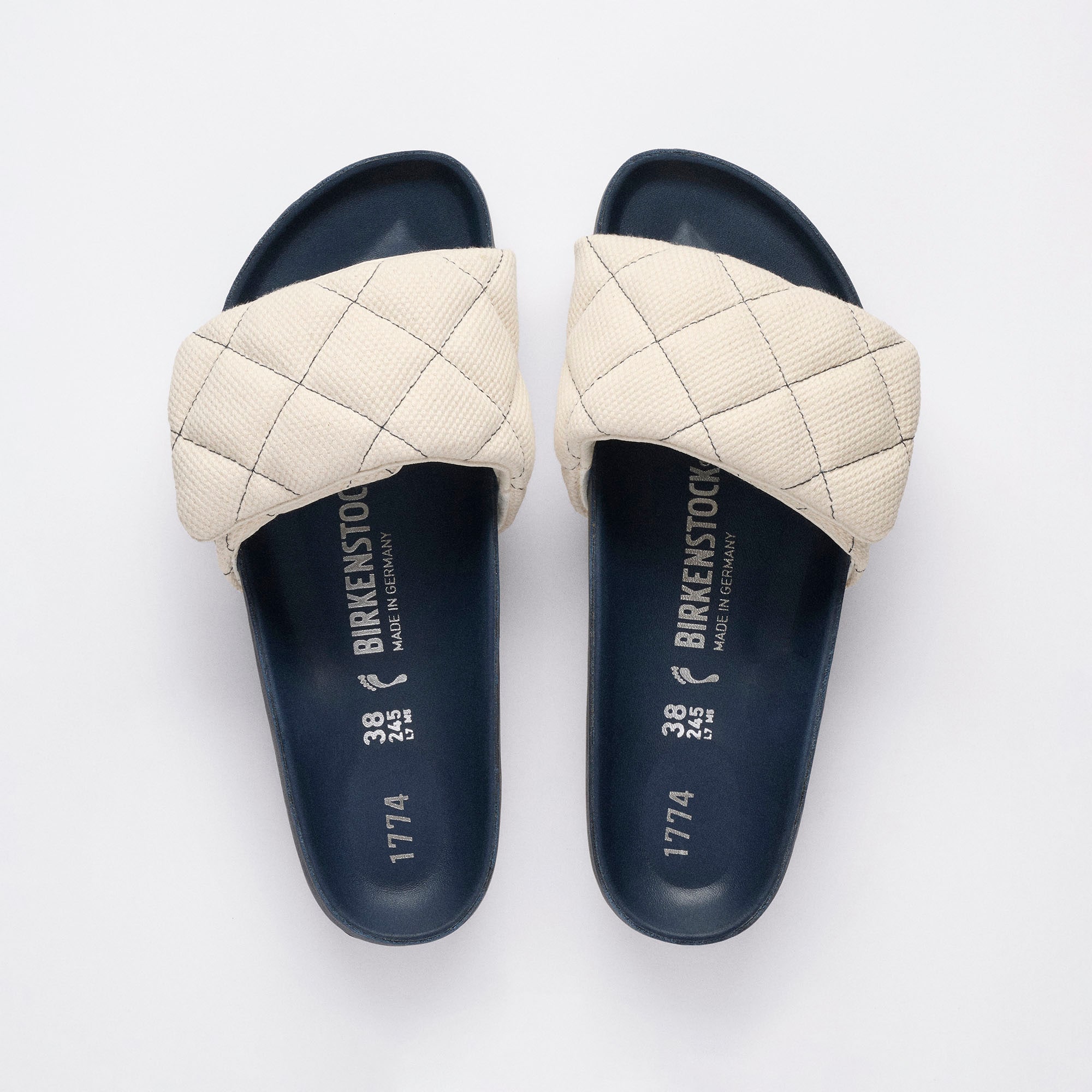 1774 Sylt Canvas Textile in Color Midnight Navy Canvas