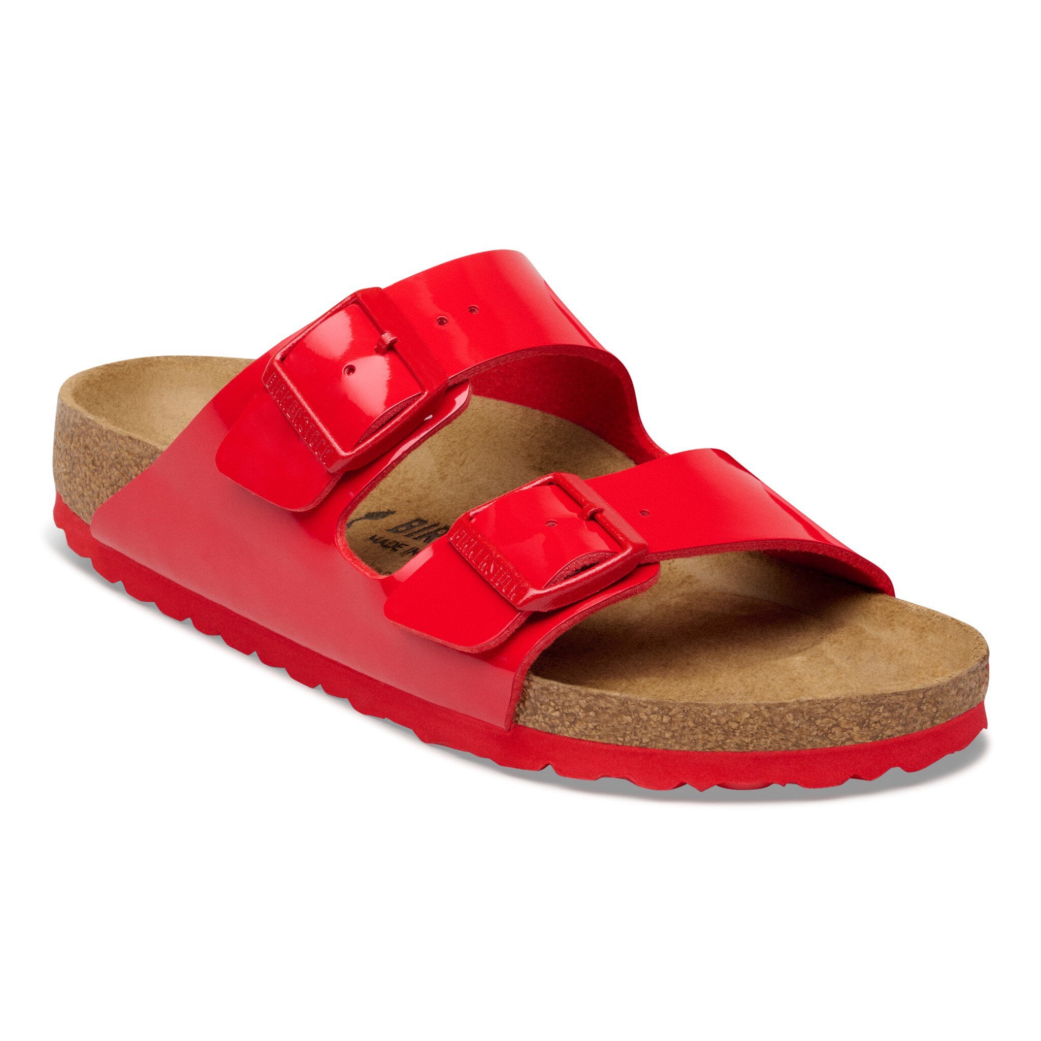 Arizona Birko-Flor Patent in Color Patent Cherry | BIRKENSTOCK US