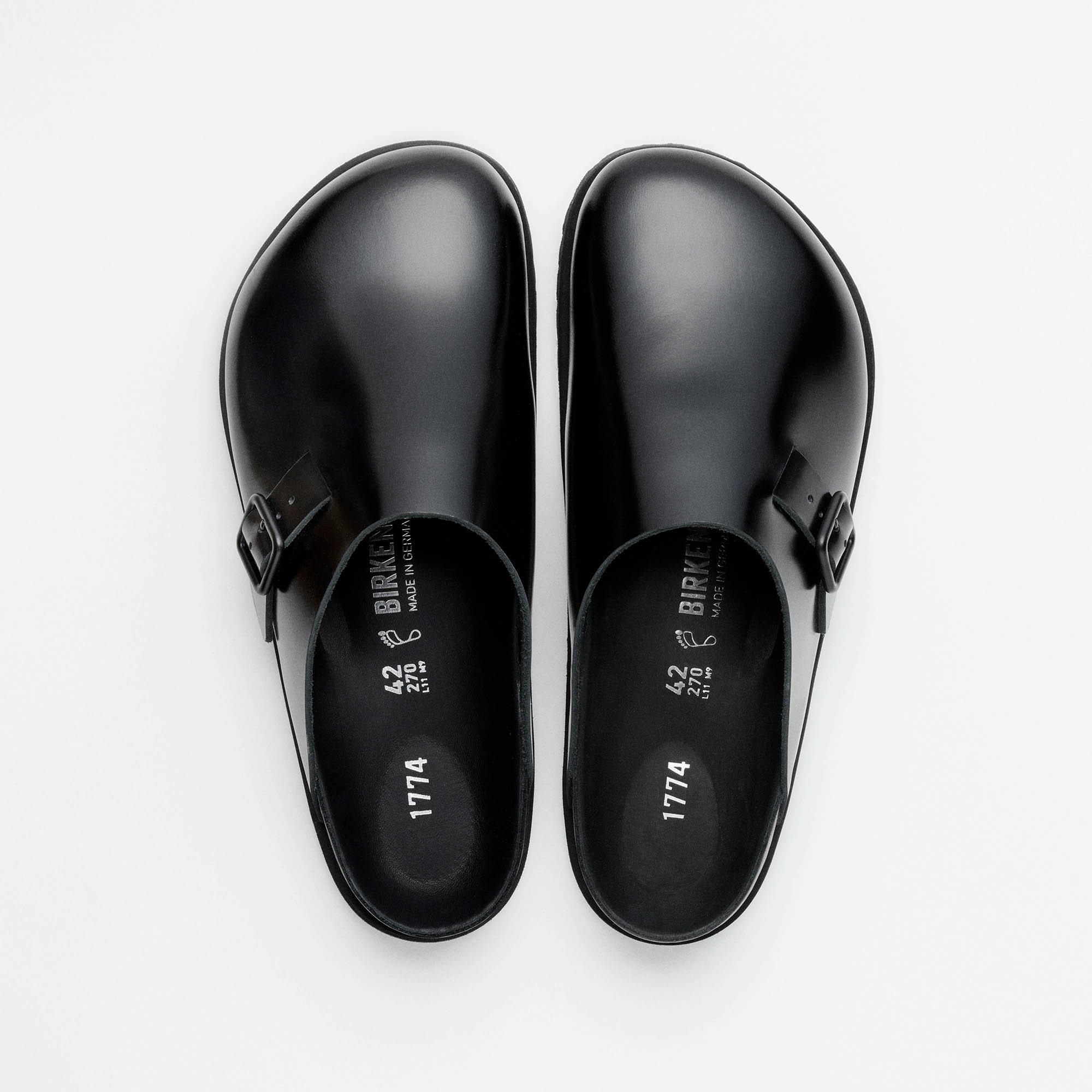 45 ビルケンシュトック 1774 33 DOUGAL レザー サンダル 33 Dougal Leather in Color Premium Black | BIRKENSTOCK Canada