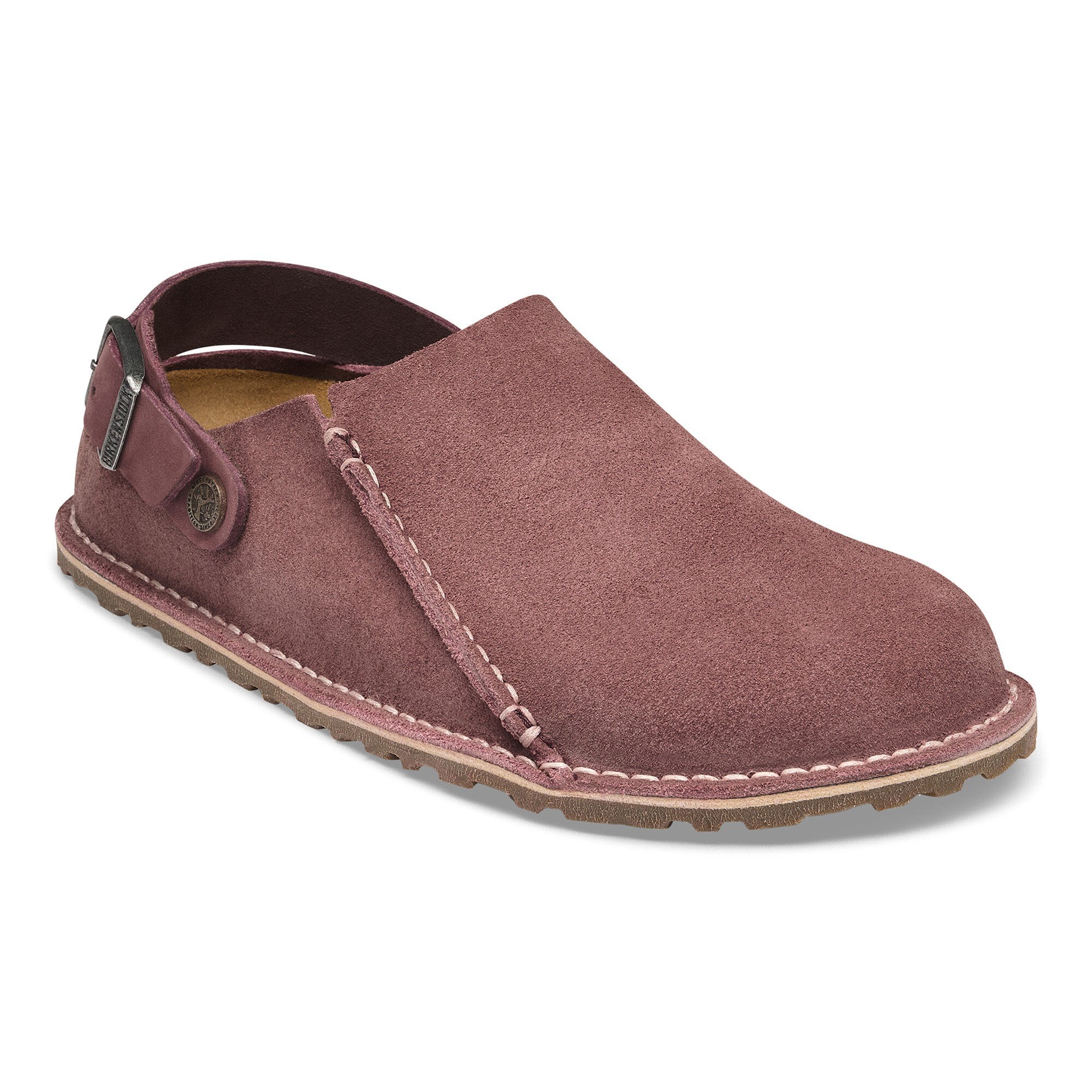 新品 BIRKENSTOCK Lutry Premium suede 37 Lutry Premium Suede Suede Leather in Color Pepper | BIRKENSTOCK US