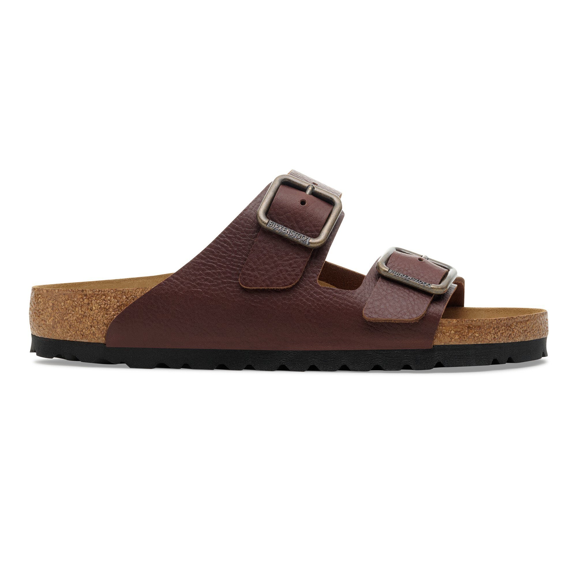 Мужские сандалии Birkenstock Arizona Wire Buckle Natural Leather, цвет: Кофейный — фото 3