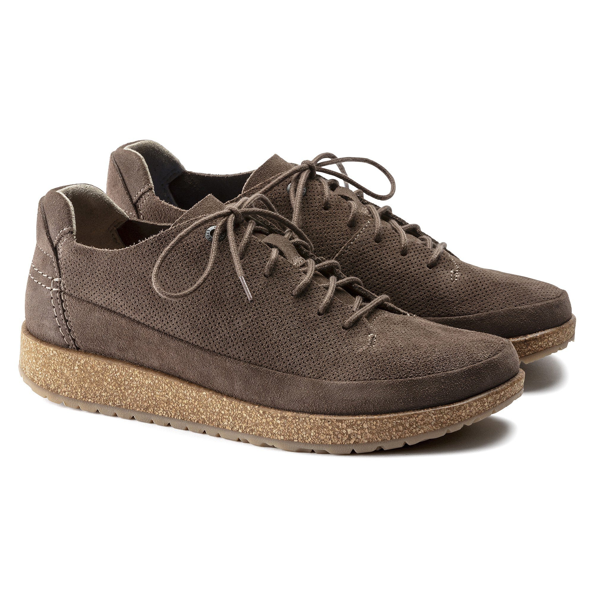 Кроссовки Birkenstock Honnef Light Suede Leather, цвет: Серый серо-коричневый — фото 5