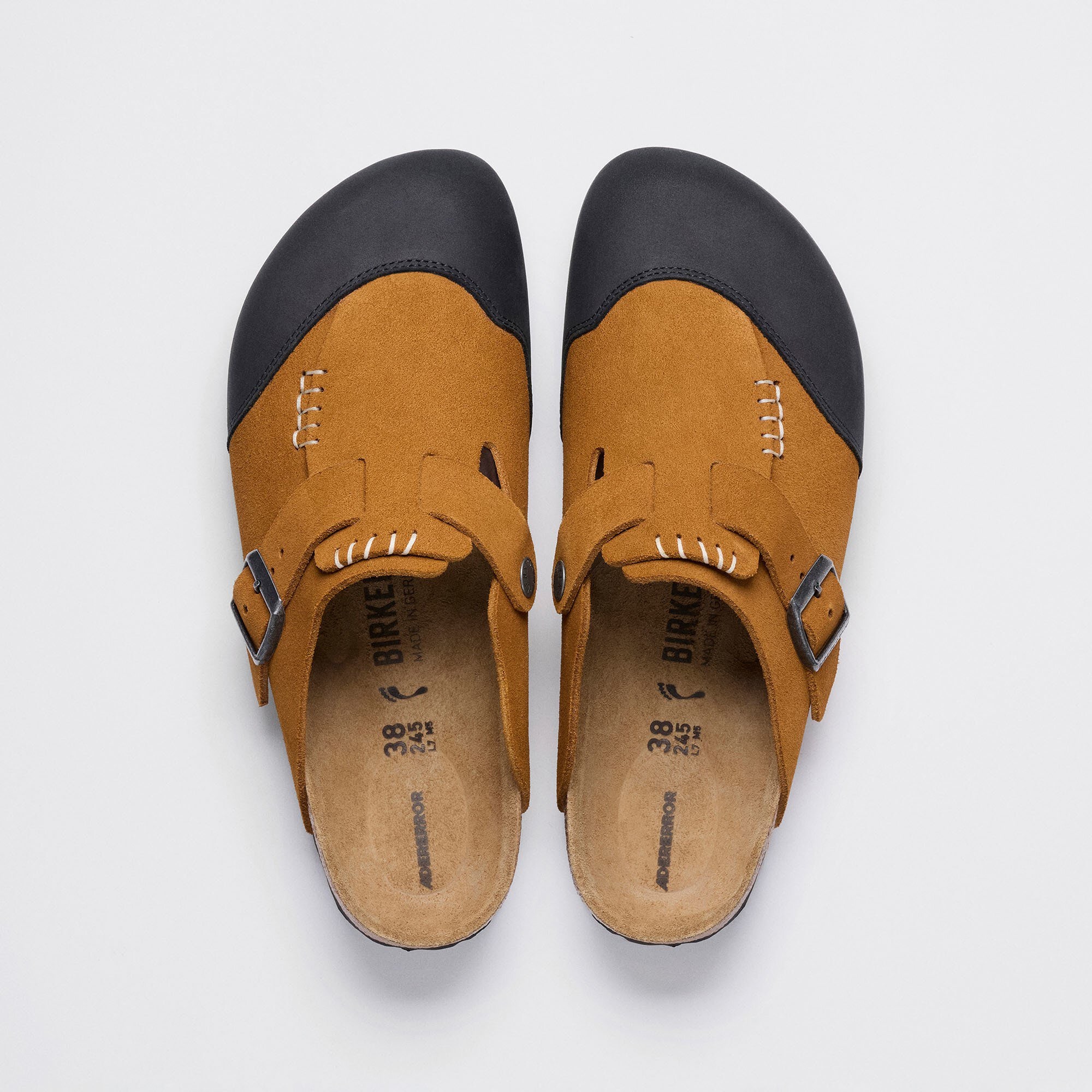 ADERERROR Boston Cap Suede Leather in Color Camel | BIRKENSTOCK US