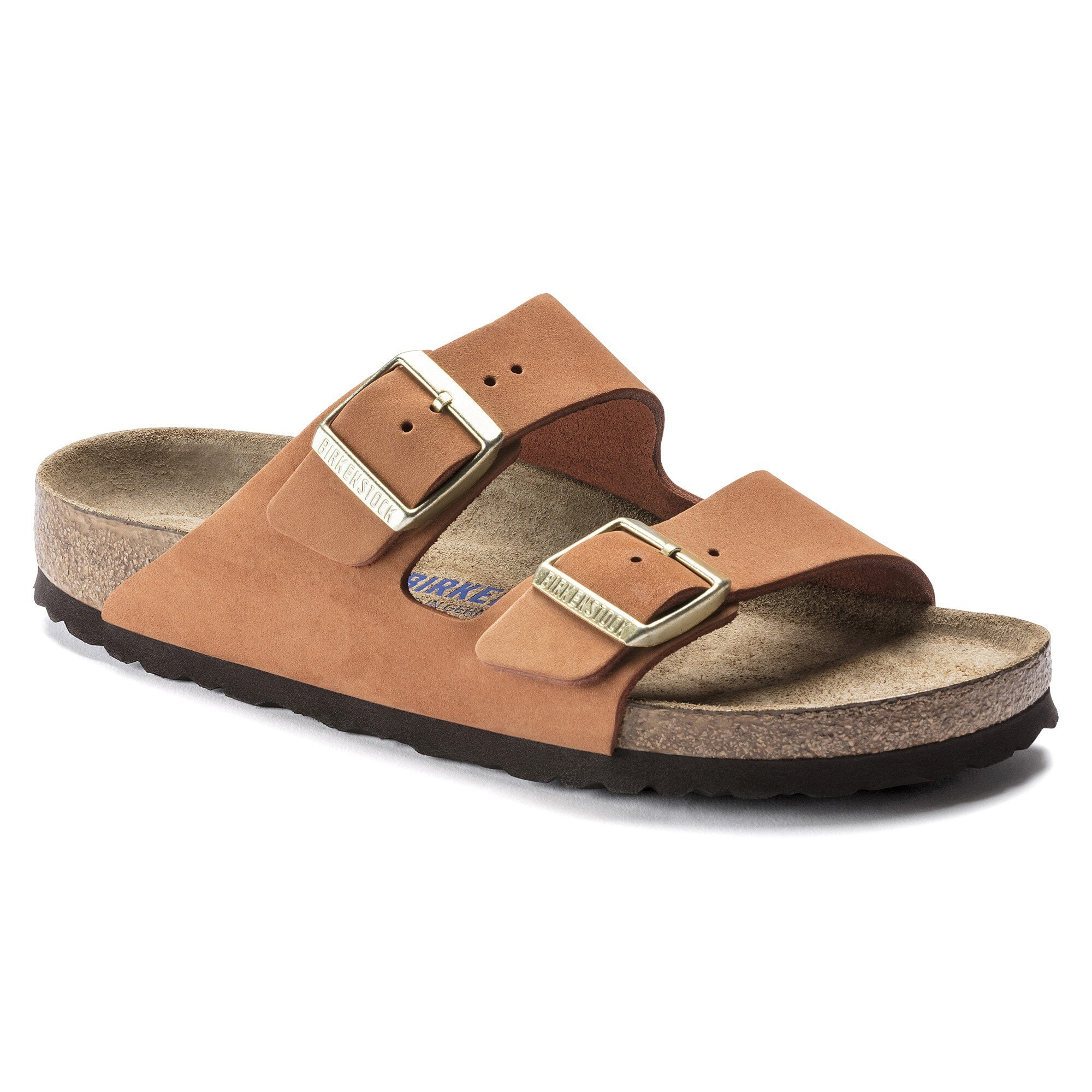 Arizona Soft Footbed Nubuck Leather in Color Pecan | BIRKENSTOCK US