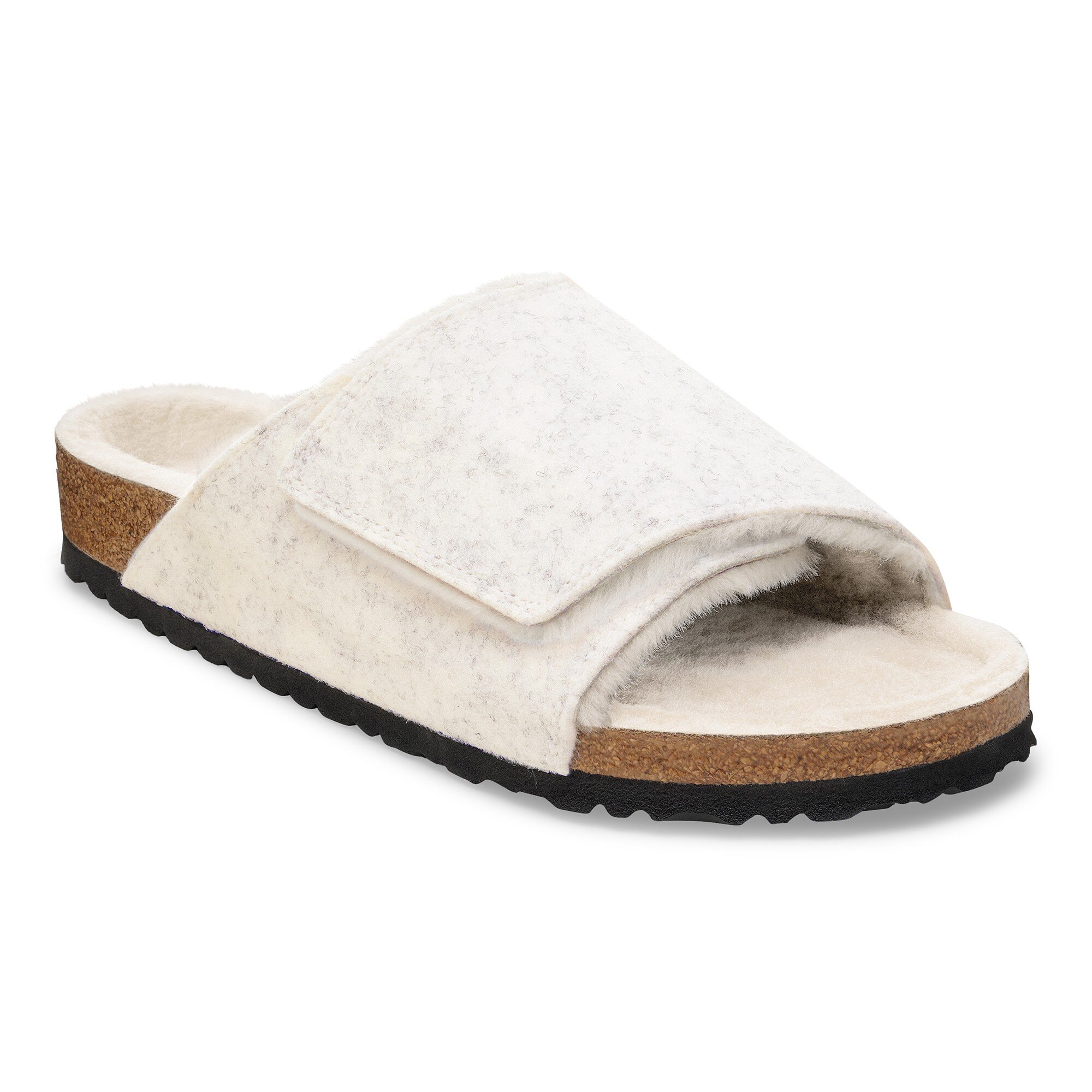 BIRKENSTOCK サンダルSolana Shearling ソラナ Solana Shearling Felt in Color Oyster | BIRKENSTOCK US
