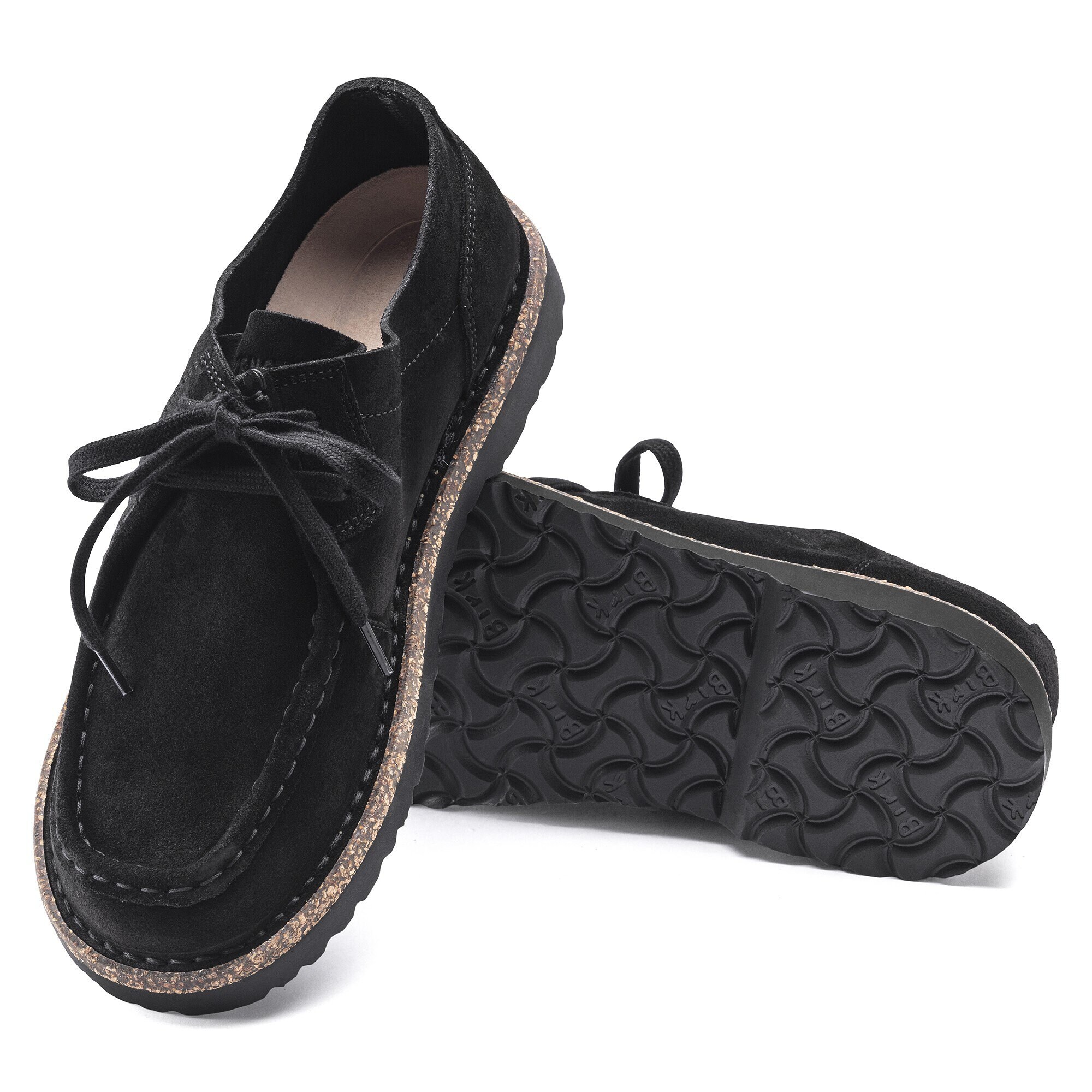 Туфли Birkenstock Pasadena III Suede Leather, цвет: Чёрный — фото 8