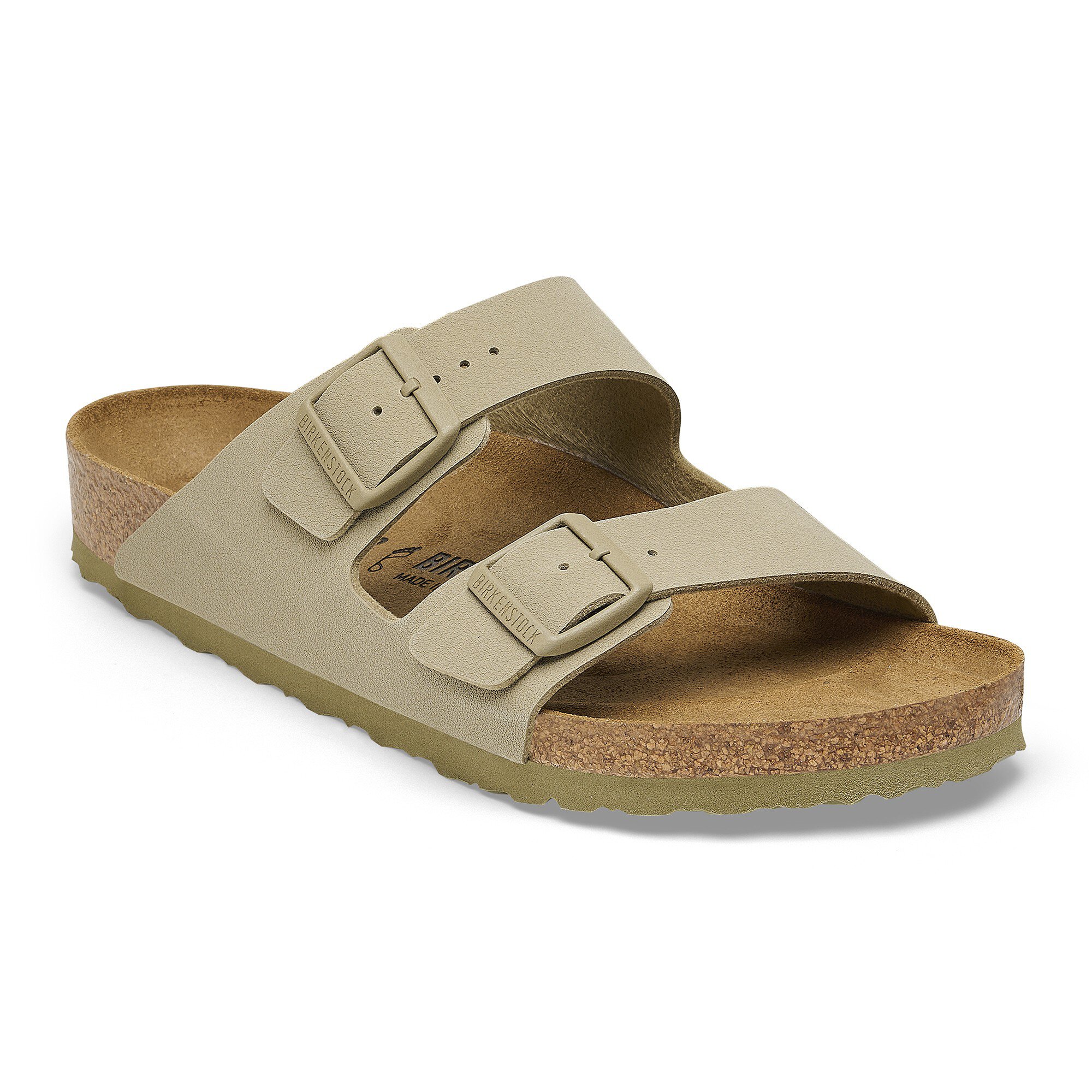 Arizona Birko-Flor in Color Faded Khaki | BIRKENSTOCK US