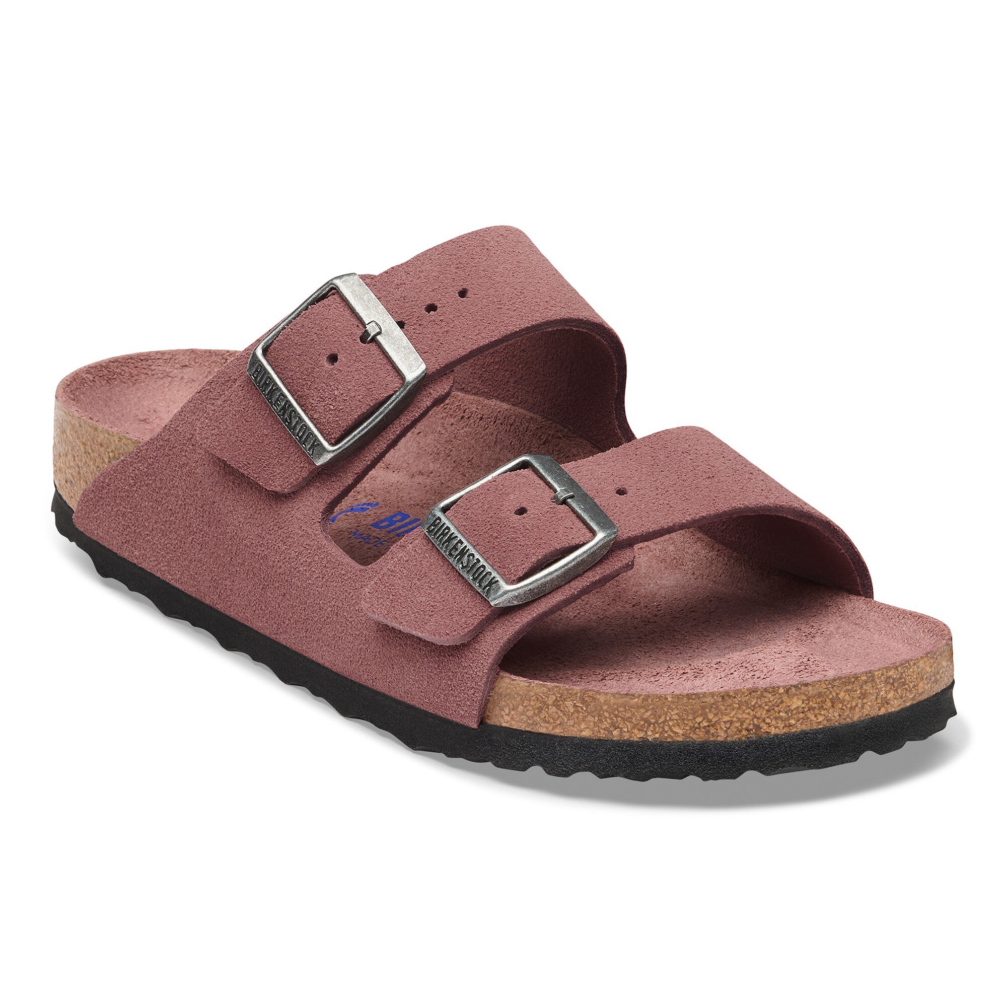 靴 Birkenstock Arizona Soft Footbed Arizona Soft Footbed Suede Leather in Color Pepper | BIRKENSTOCK US