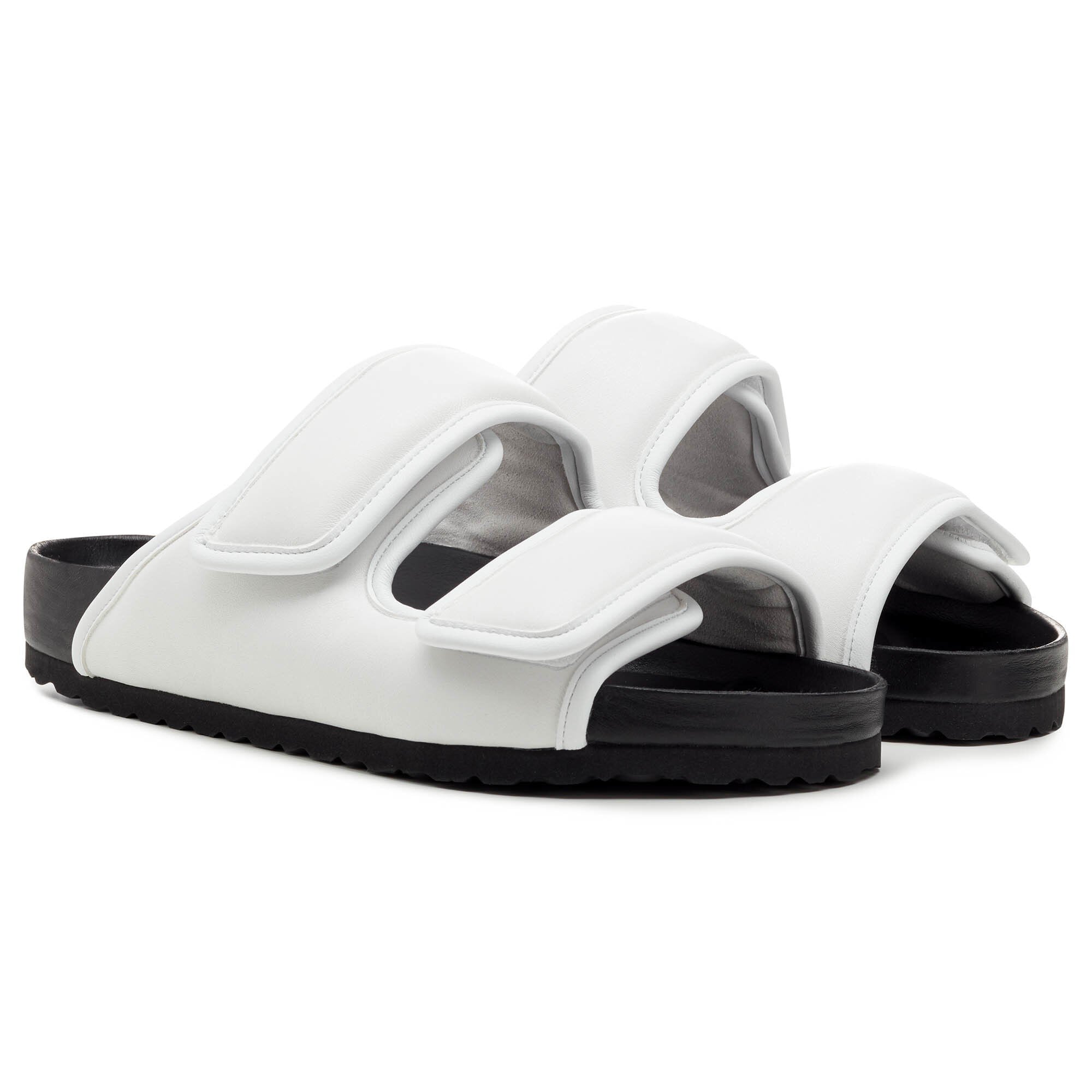 BIRKENSTOCK x CSM ビルケンシュトック セントラル・セント・マーチンズ 別注 ドイツ製 COSY DINGYUN ZHANG サンダル 1020043 37(24cm) WHITE レギュラー幅 シューズ【中古】【BIRKENSTOCK × CSM】 CSM Cosy by Dingyun Zhang Natural Leather in Color White