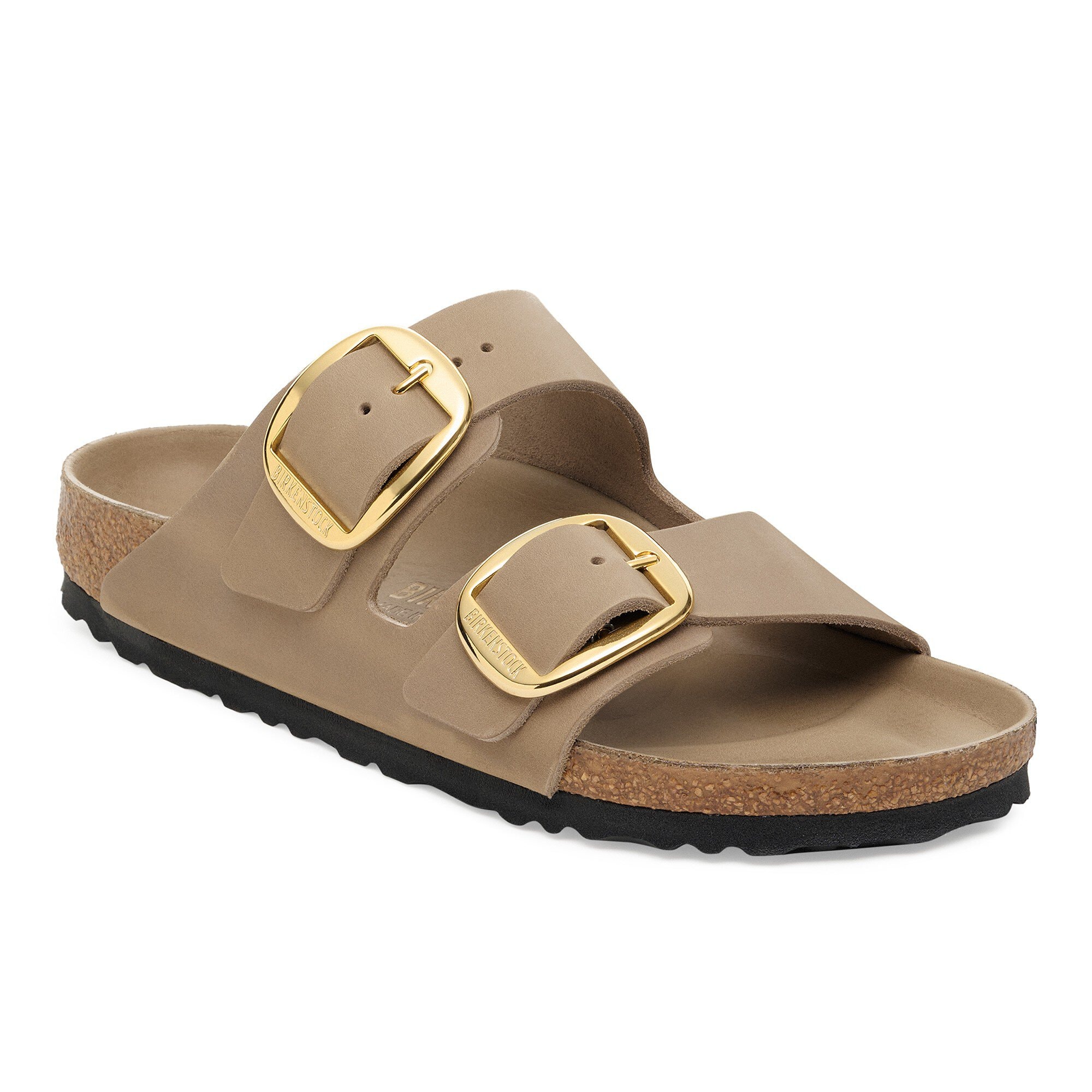 Arizona Big Buckle Natural Leather Oiled in Color Tabacco Brown