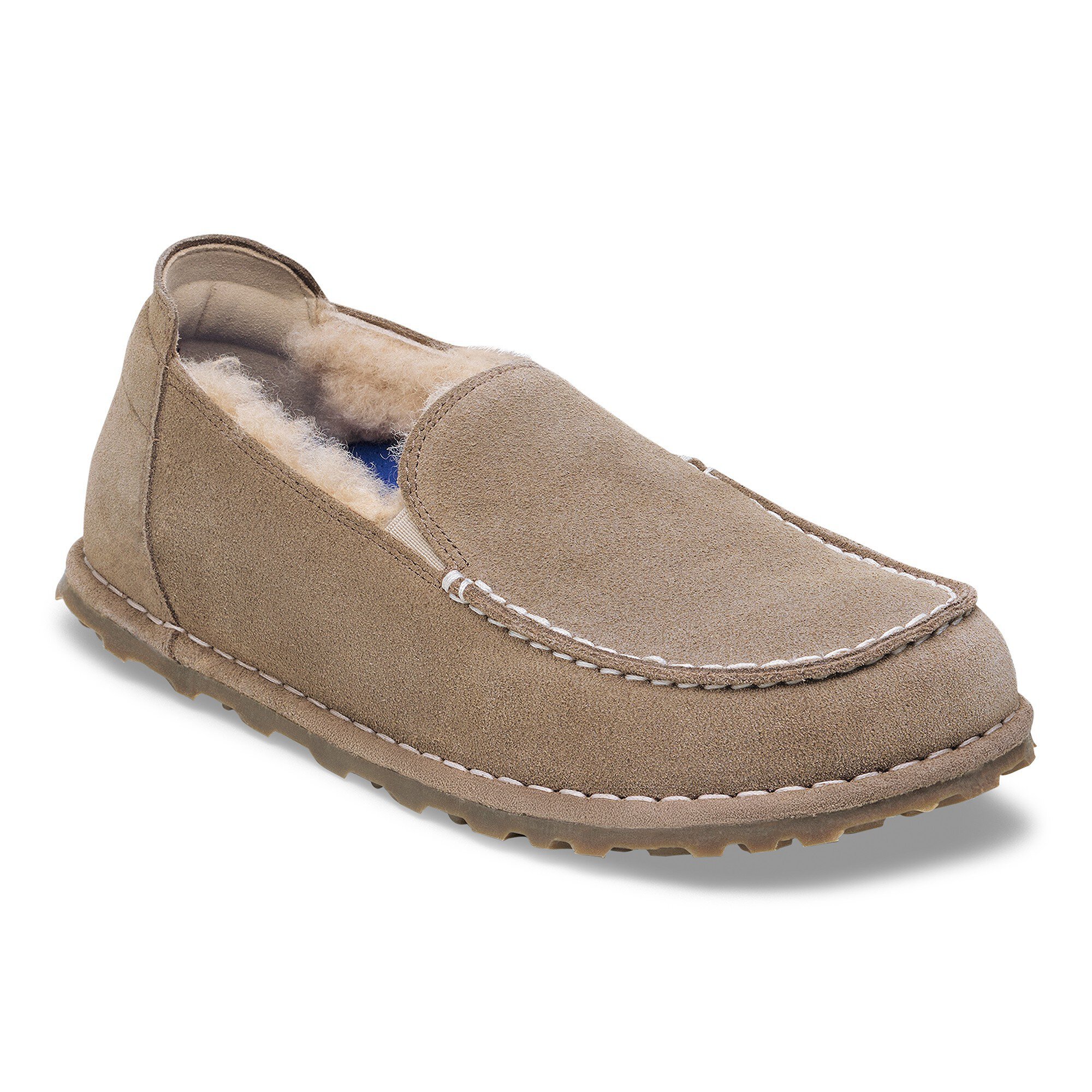 Buy Utti Shearling Suede Leather Taupe for EUR 200.00 | Birkenstock EU
