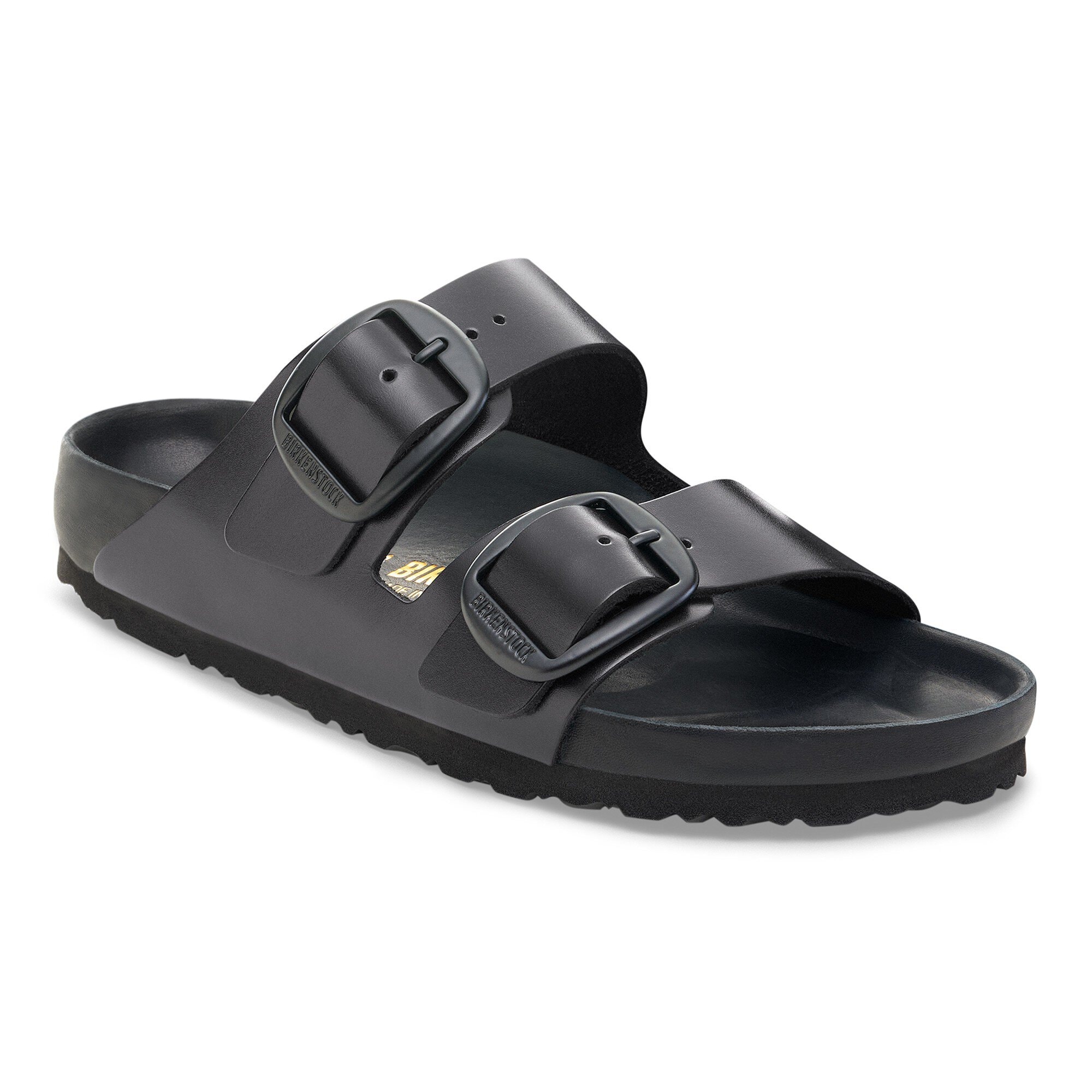 Arizona Big Buckle Natural Leather in Color New Dressy Black