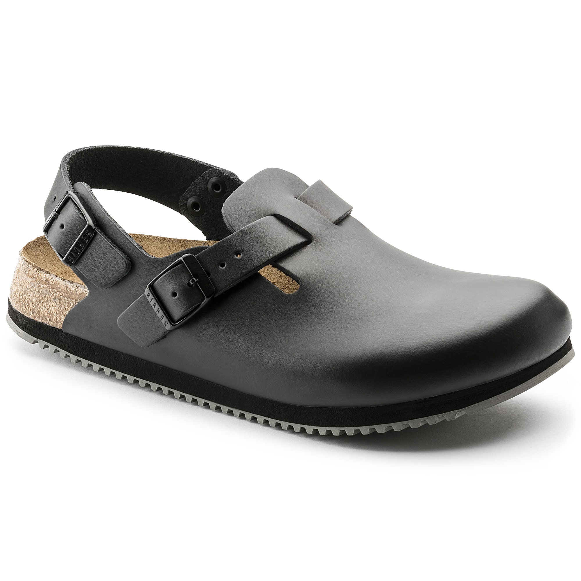 Tokio Super Grip Natural Leather in Color Black | BIRKENSTOCK Denmark