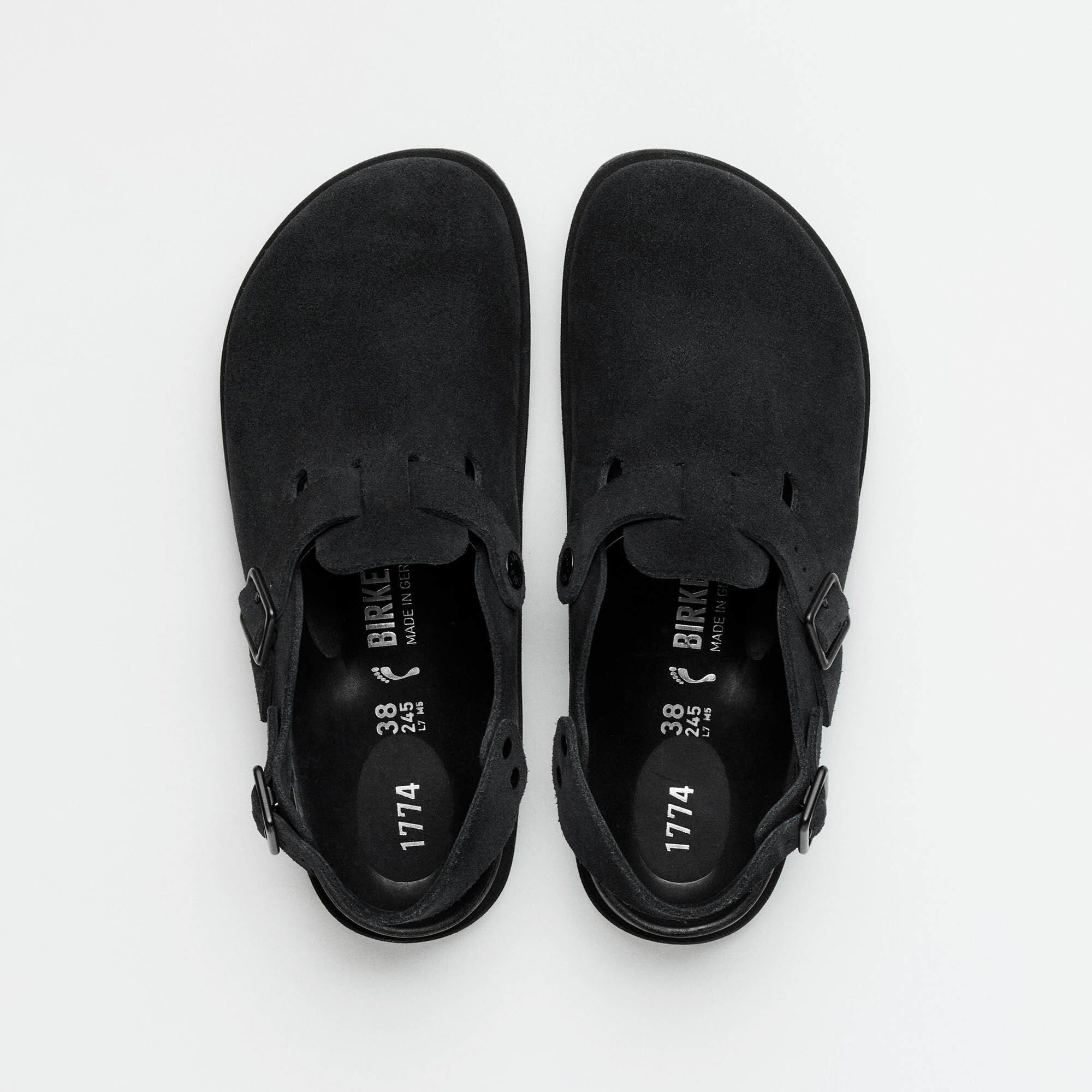 1774 IV Tokio Suede Leather in Color Black | BIRKENSTOCK Italy