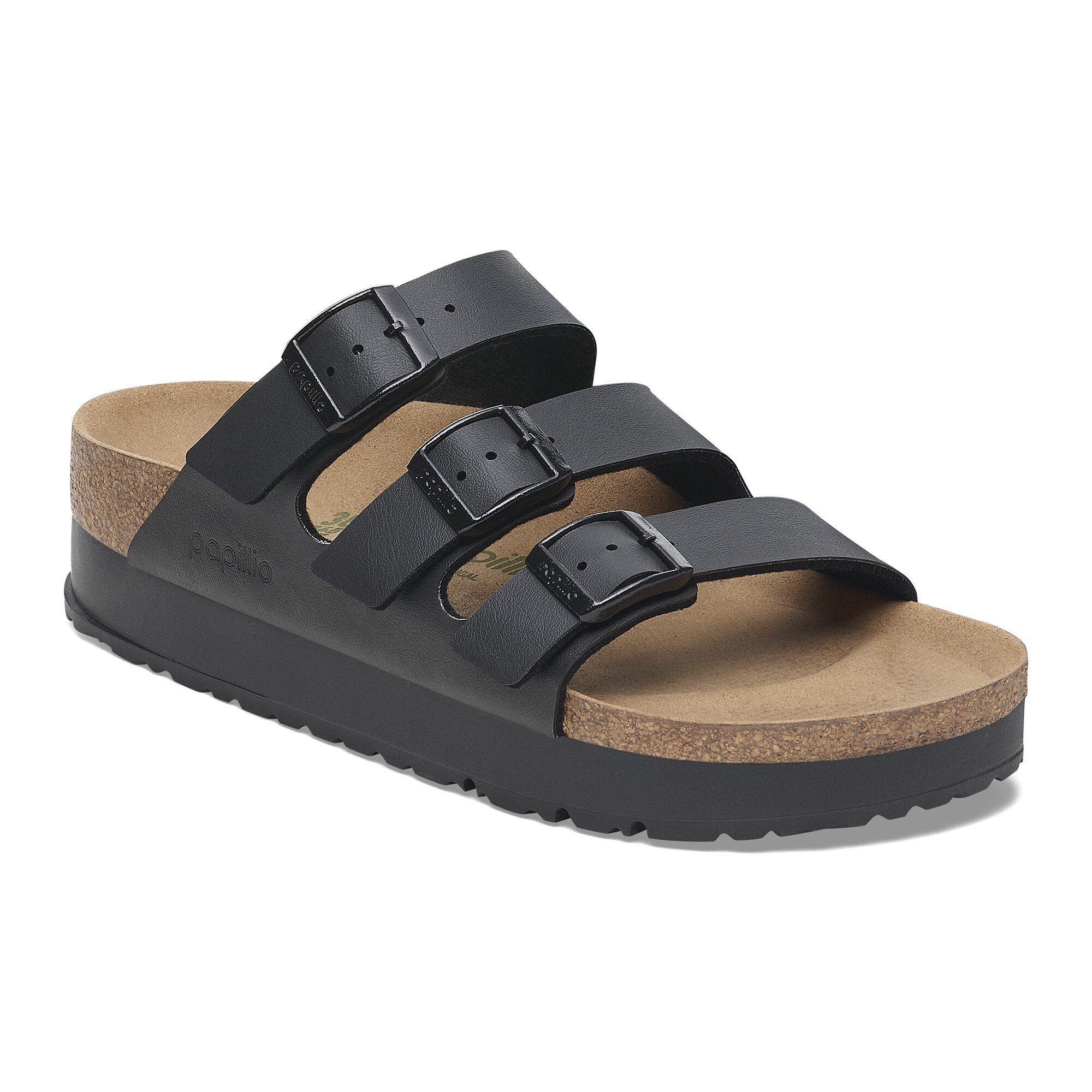 Florida Flex Platform Birko-Flor in Color Black BIRKENSTOCK Kuwait