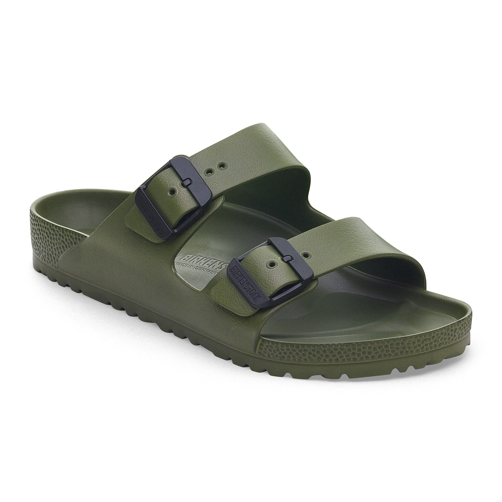 Birkenstock Unisex M9 W11 Sandals Green Arizona EVA Synthetic Double Strap EU42 Birkenstock® Arizona EVA Sandals For Men | J.Crew main image 4