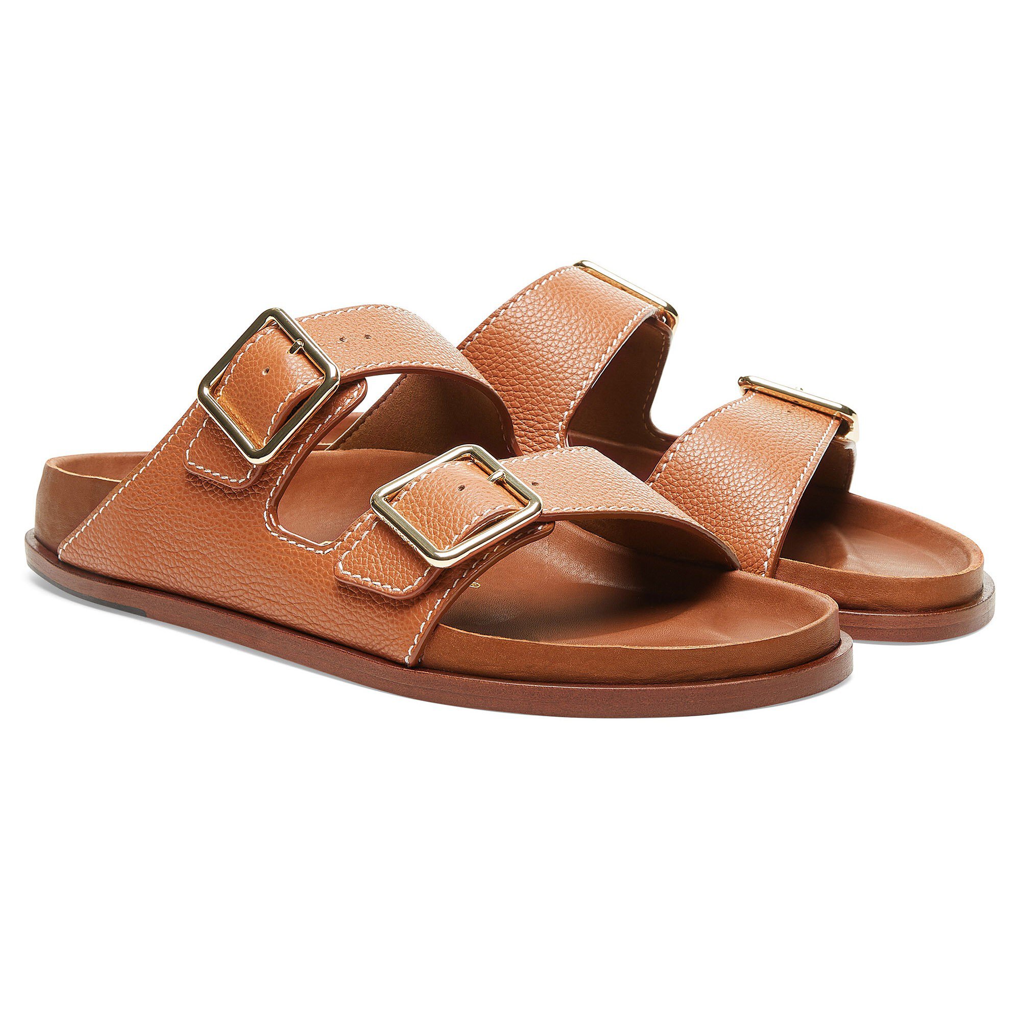 1774 Arizona Natural Leather in Color Cognac | BIRKENSTOCK KSA