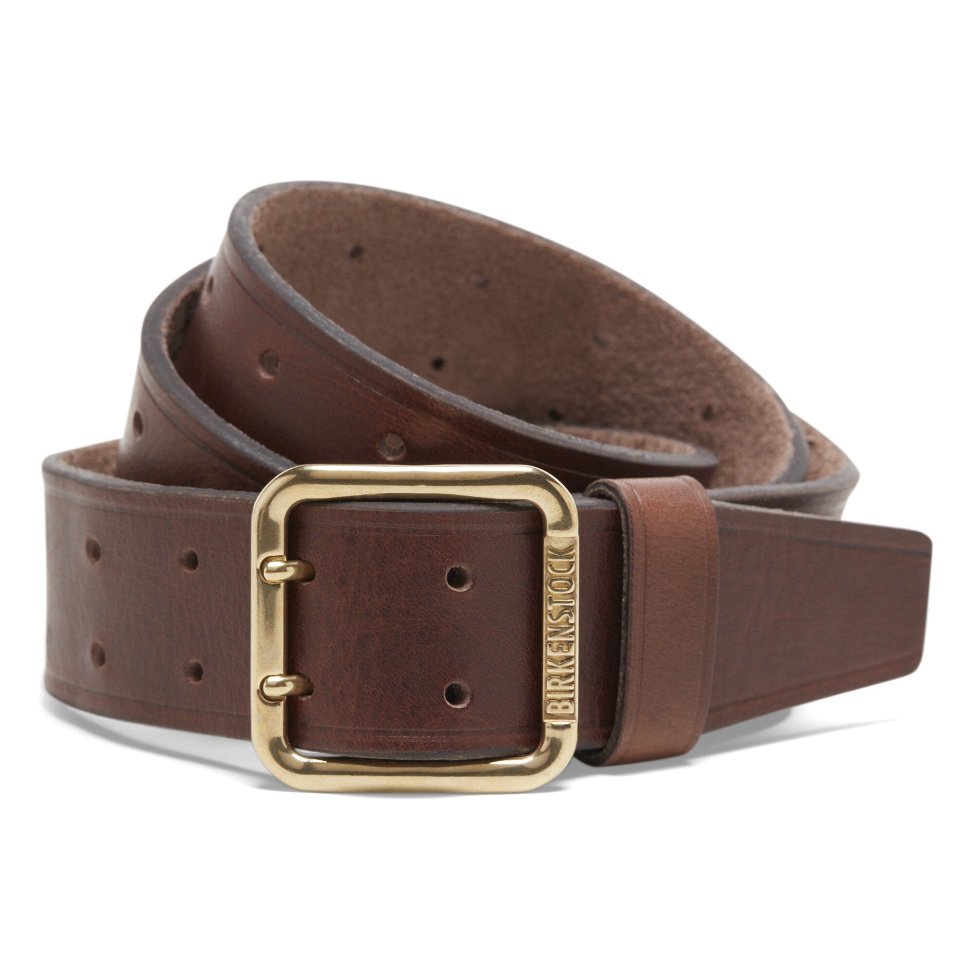 BIRKENSTOCK Knoxville Embossed Leather Belt Birkenstock Ohio 40mm Cognac main image 4
