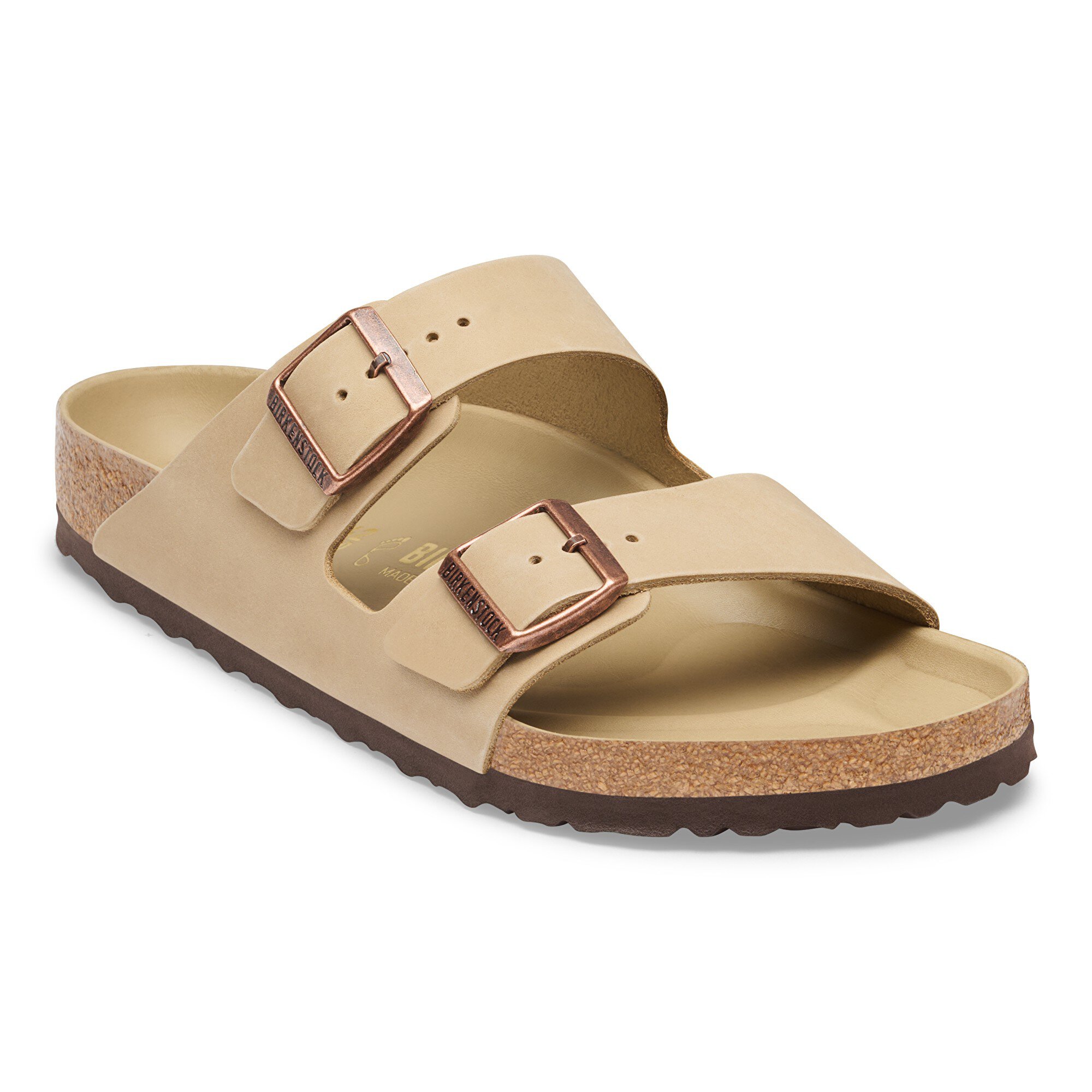 Arizona Natural Leather Oiled in Color Tabacco Brown | BIRKENSTOCK