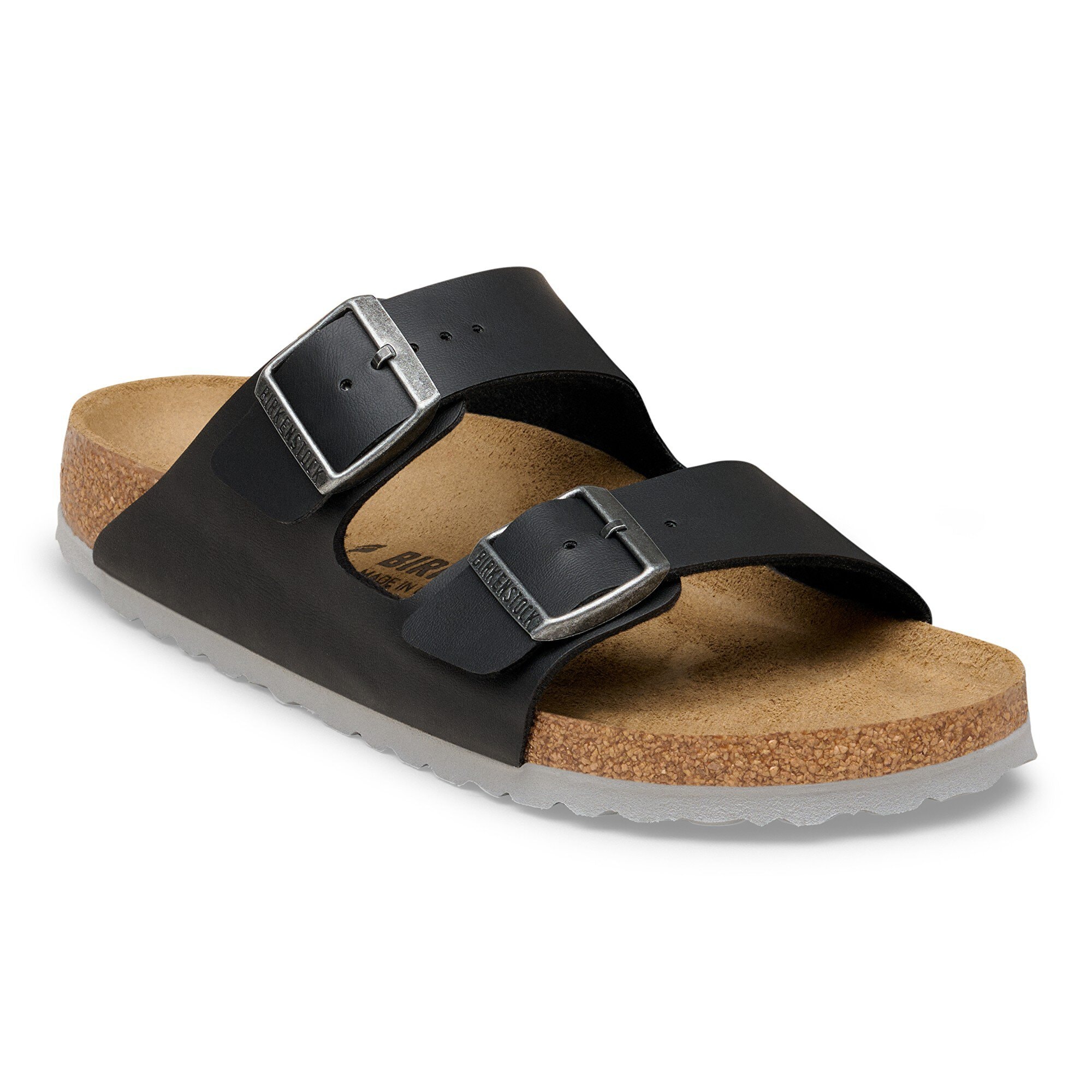 Arizona Birko-Flor in Color Black/Light Gray | BIRKENSTOCK Croatia