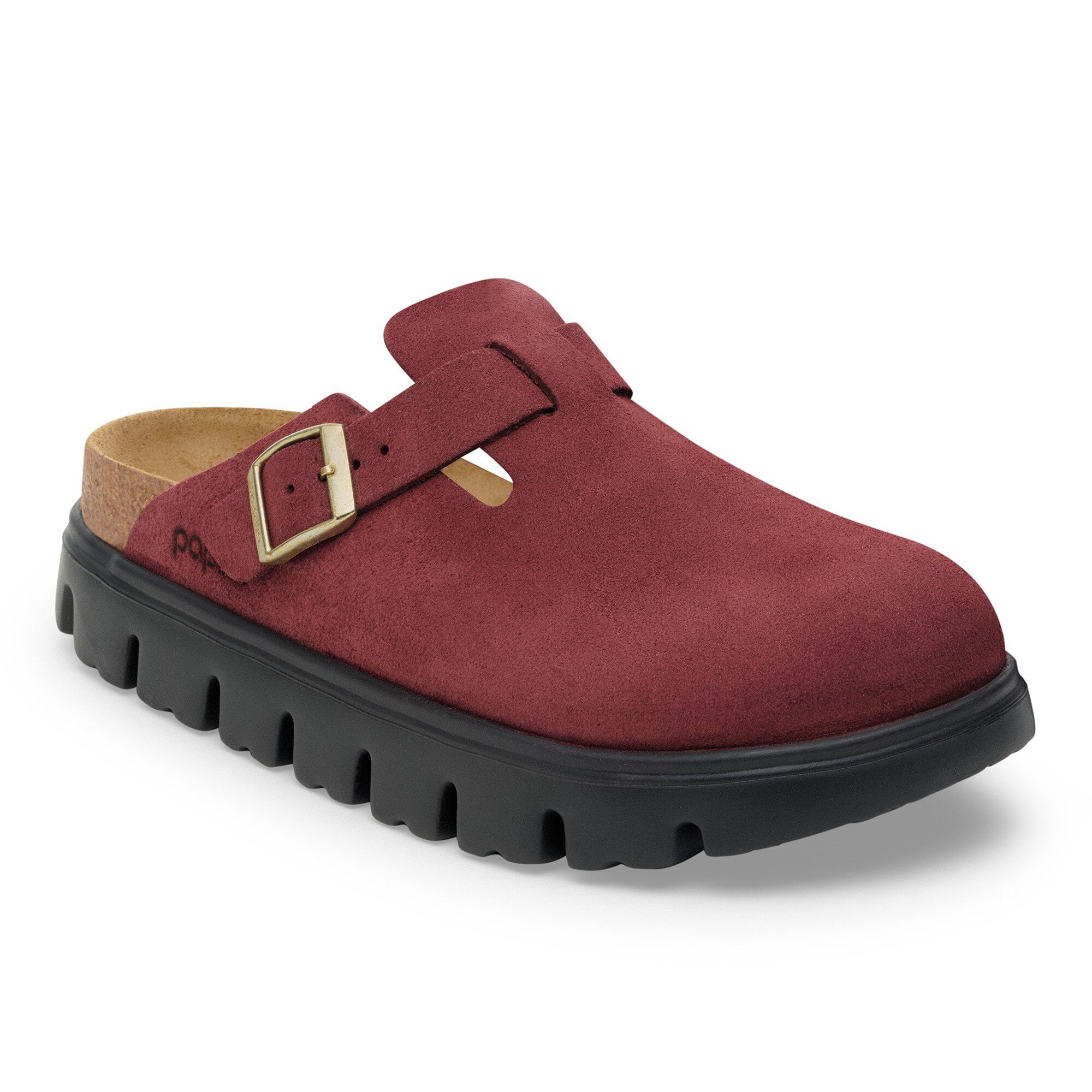 Boston Chunky Suede Leather in Color Zinfandel | BIRKENSTOCK UK