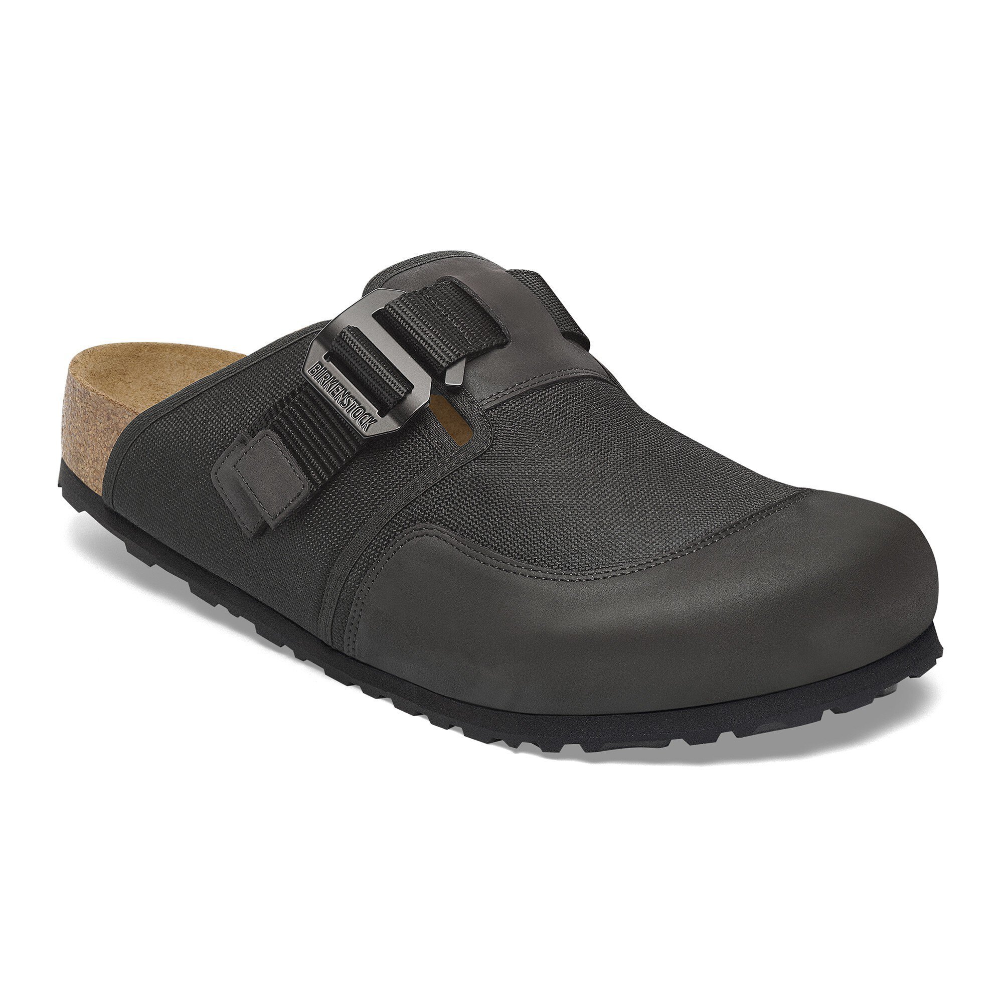 Boston Nova Textile/Leather in Color Black | BIRKENSTOCK Oman
