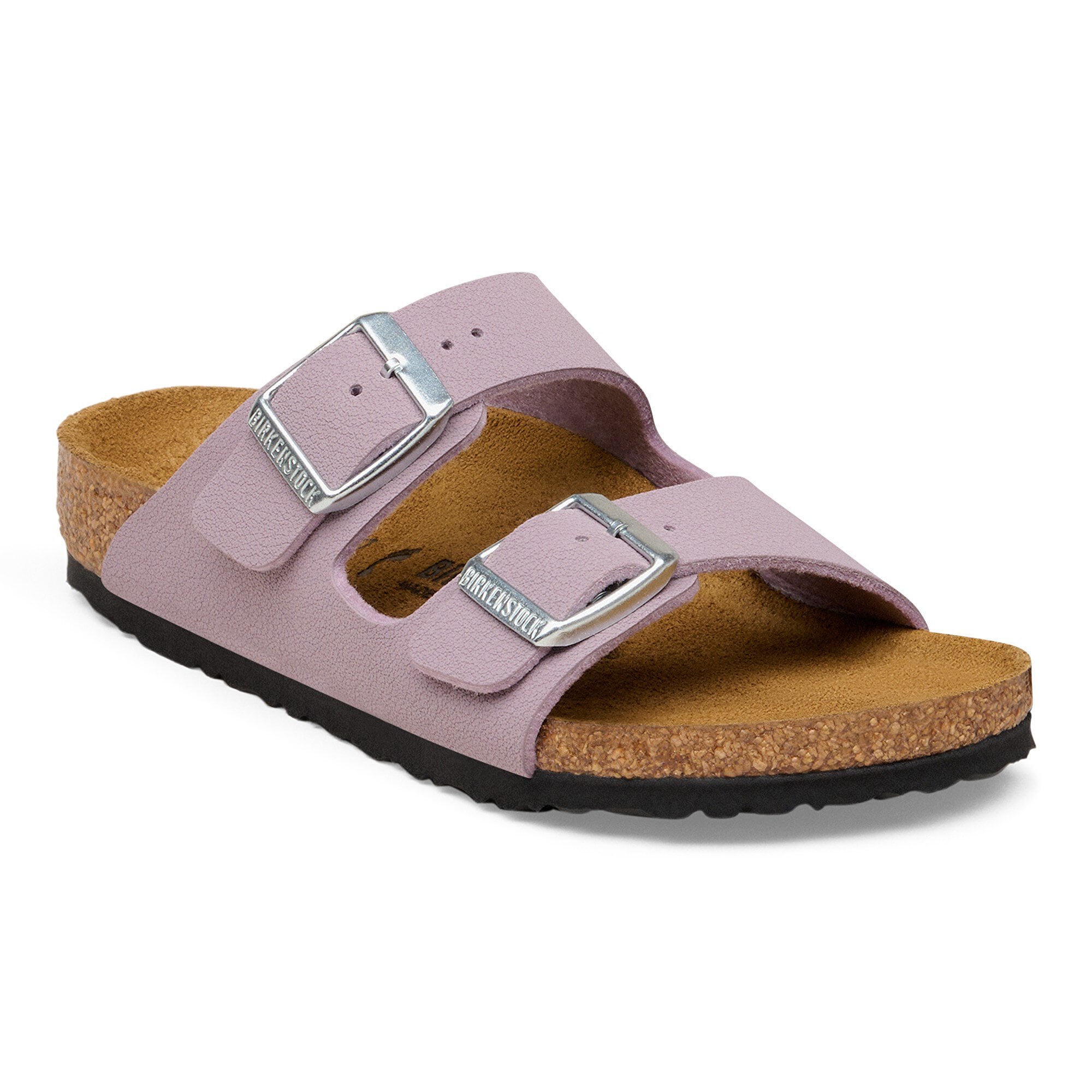 Arizona Kids Birko-Flor Nubuck in Color Faded Purple | BIRKENSTOCK