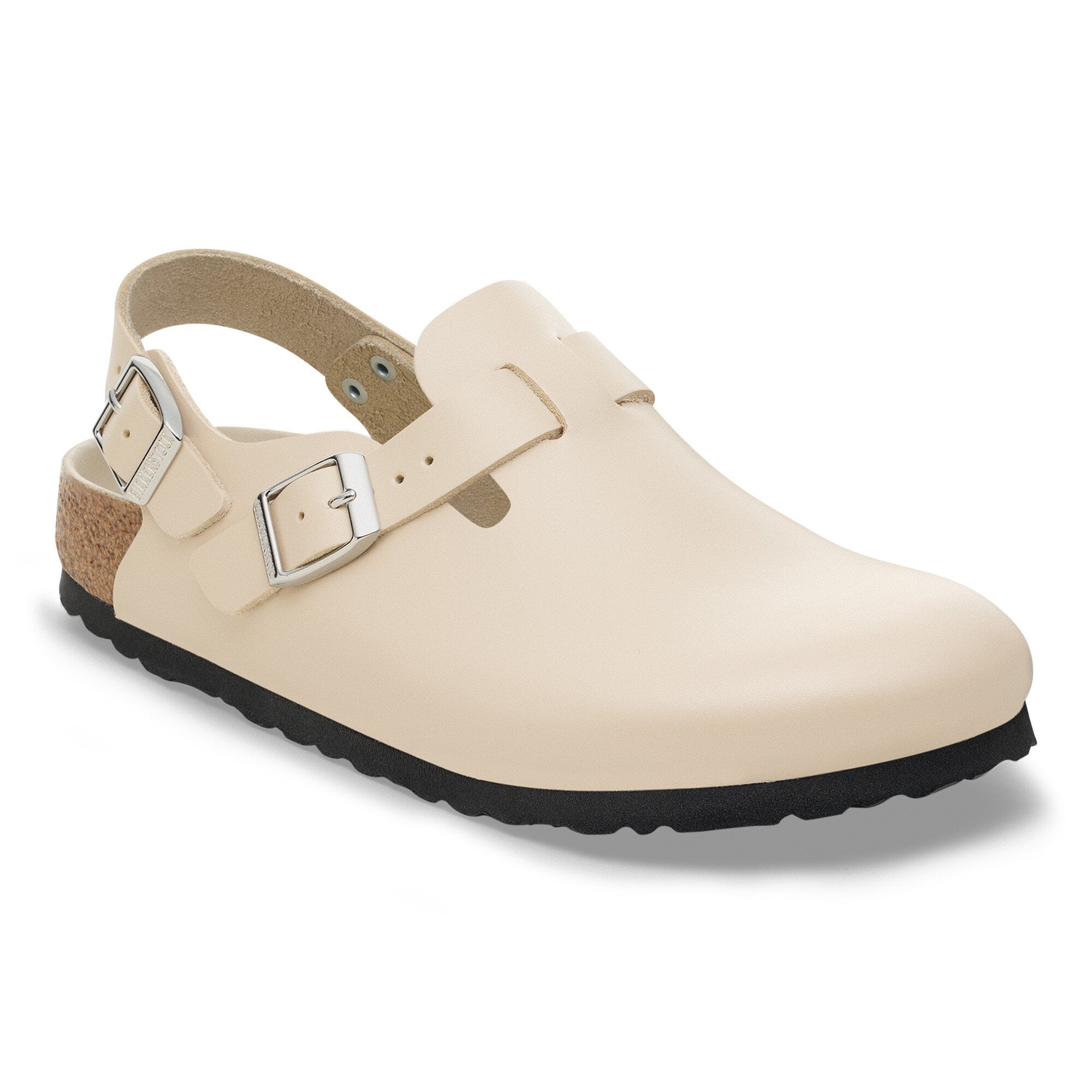 Tokio II Natural Leather in Color New Dressy Oyster | BIRKENSTOCK