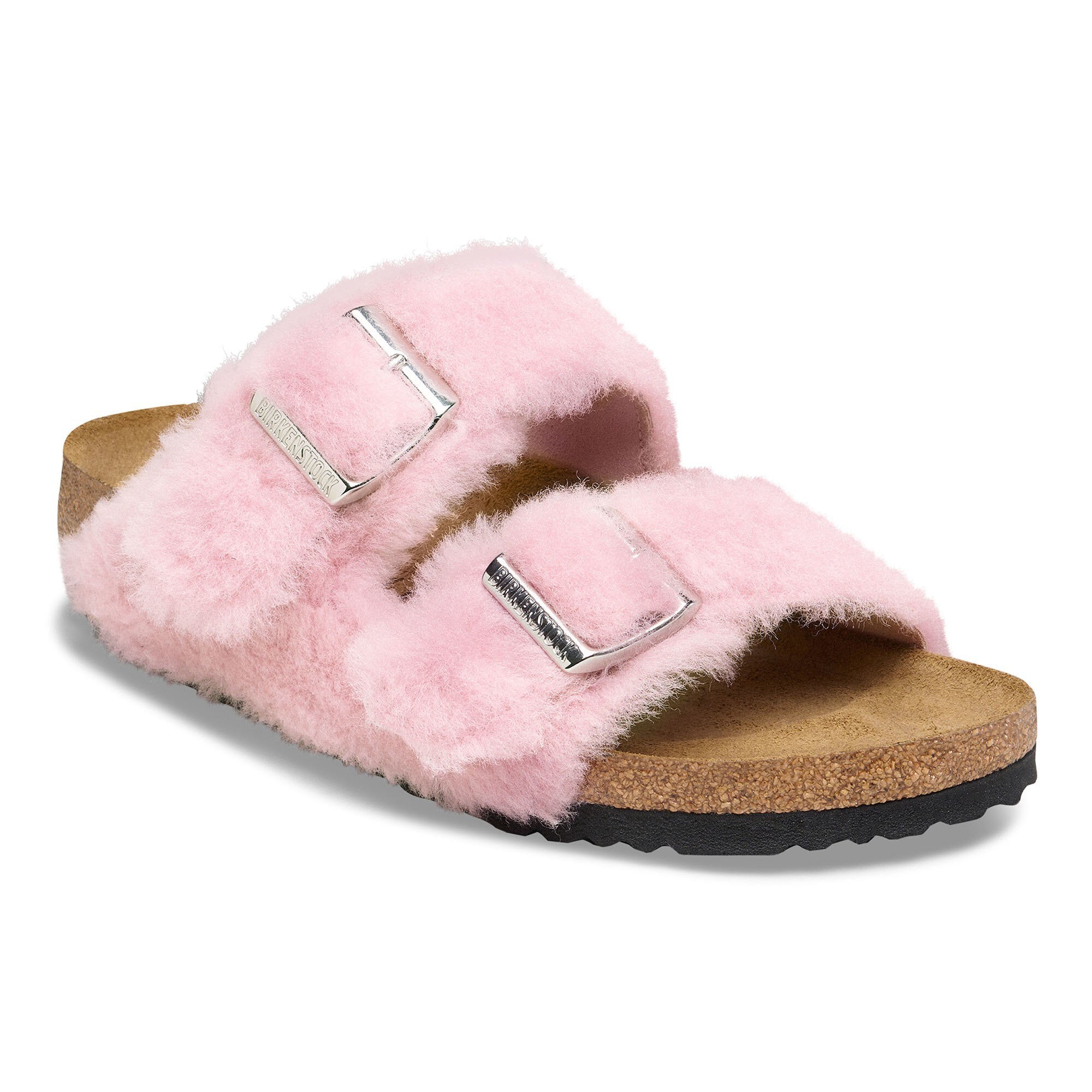 Arizona Shearling Rivet Logo OS Fur in Color Shearling Cover Upper Arizona Shearling Rivet Logo OS Fur in Color Shearling Cover Upper