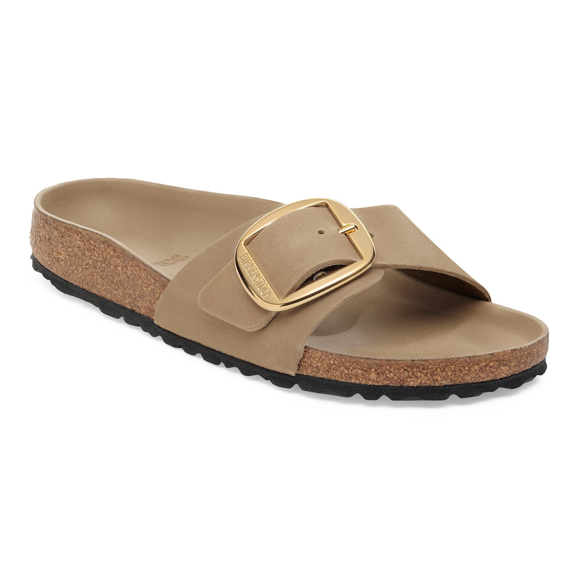 Madrid Big Buckle Couro Oleado em Tabacco Brown | BIRKENSTOCK Portugal