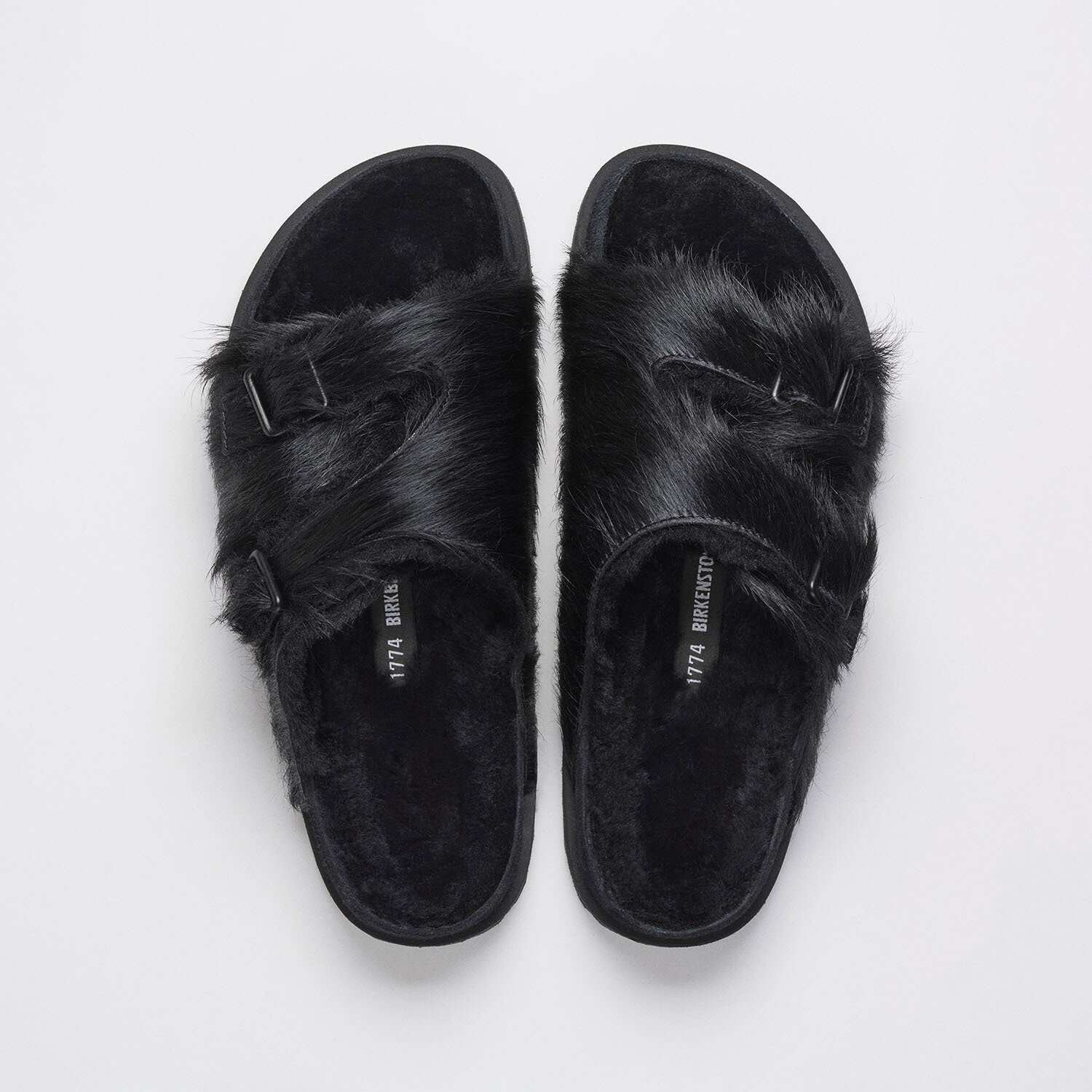 1774 Zürich Pony Shearling Fur in Color Black | BIRKENSTOCK