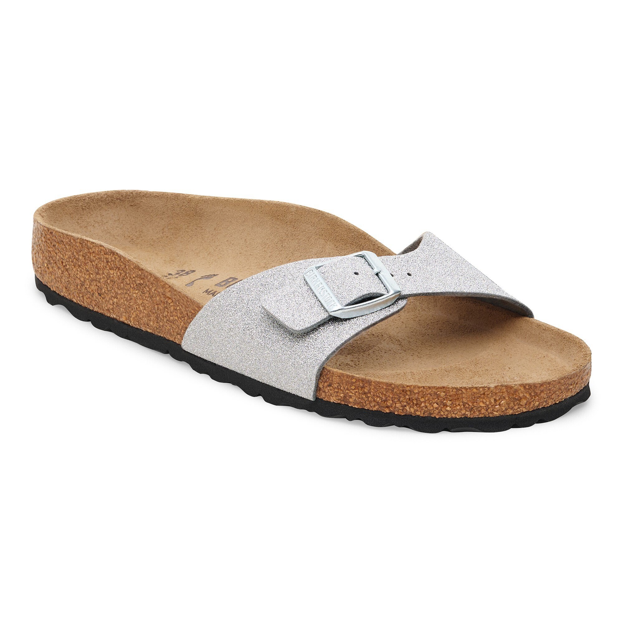 Madrid Synthetics in Color Shiny Glitter Silver | BIRKENSTOCK UK