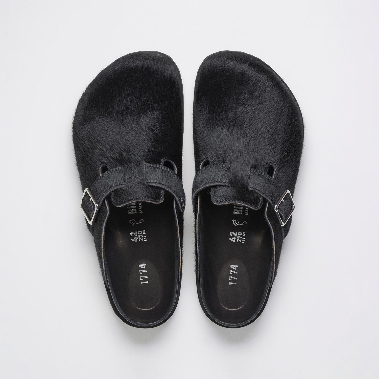 1774 Boston Fur in Color Black | BIRKENSTOCK Croatia