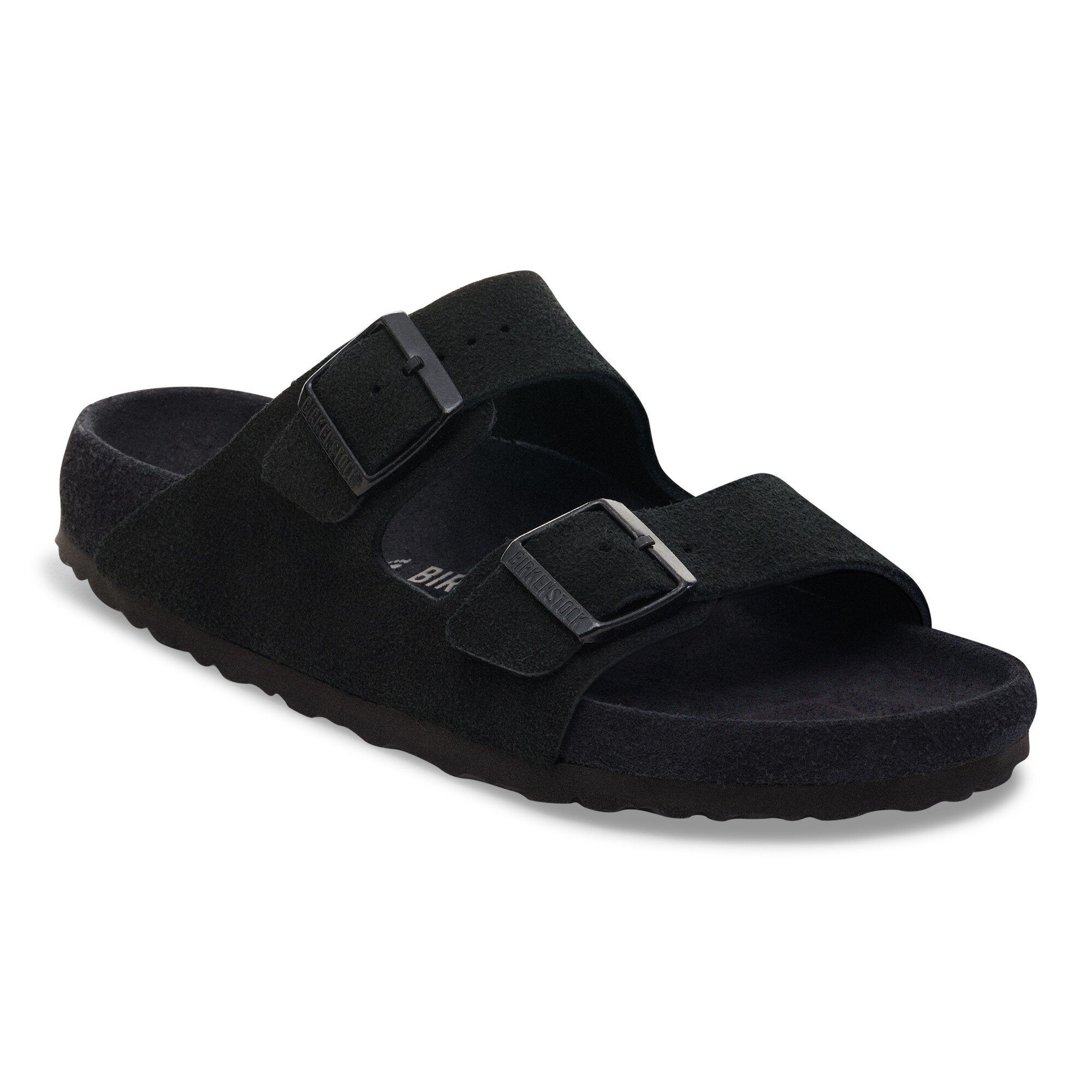 Arizona Suede Leather in Color Black | BIRKENSTOCK KSA