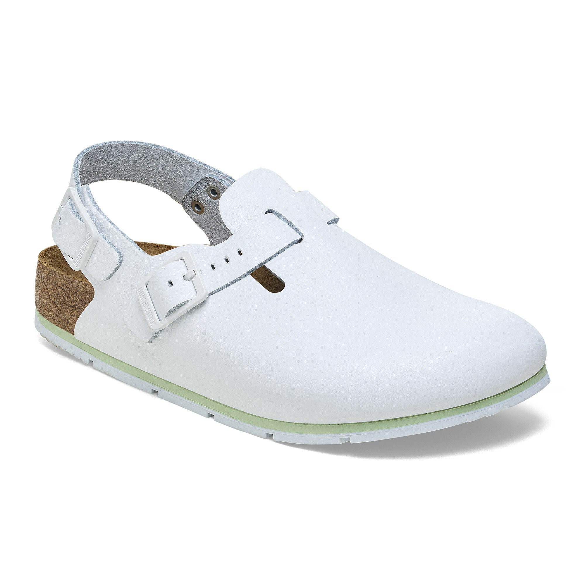 Tokio PRO Natural Leather Coated in Color White | BIRKENSTOCK Denmark