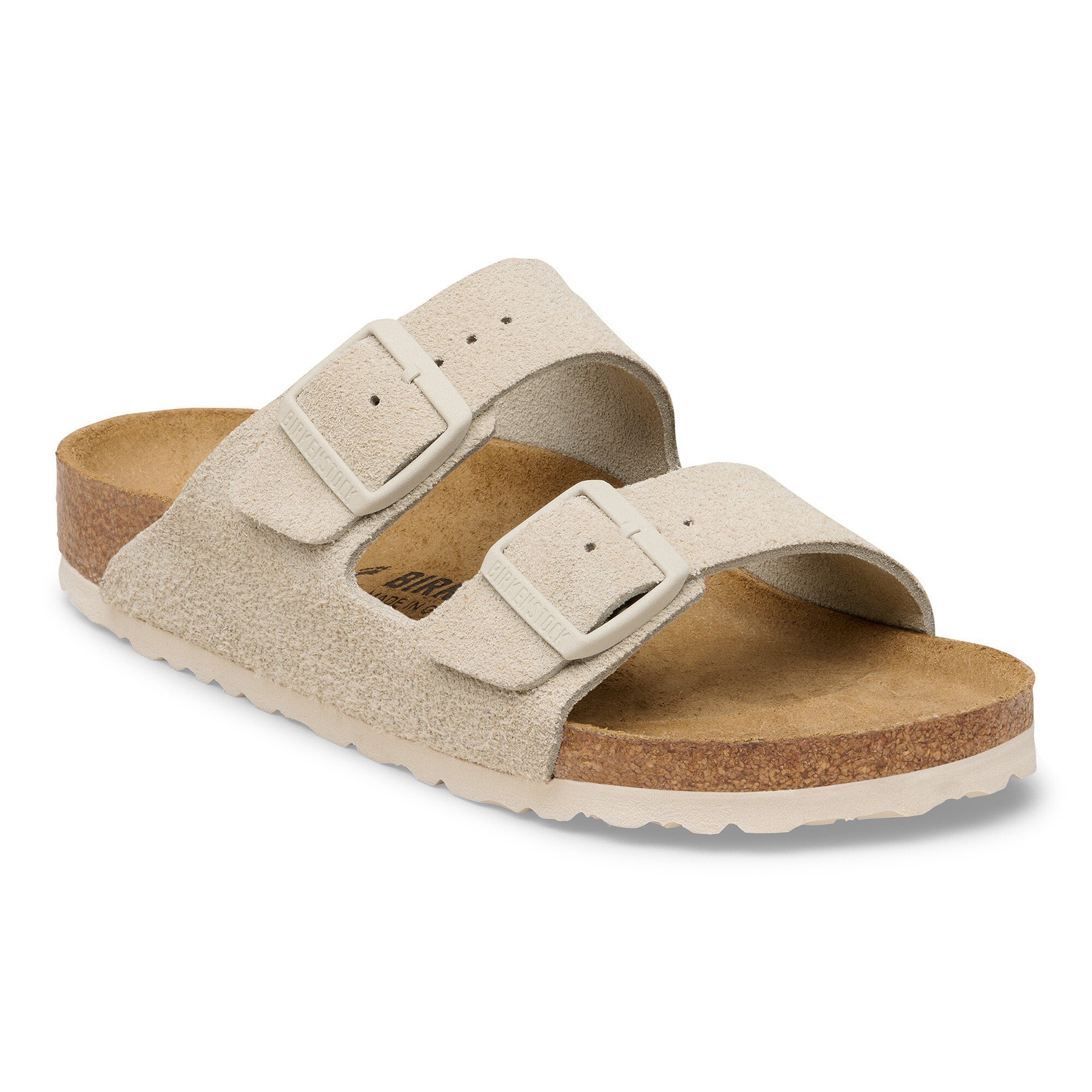 BIRKENSTOCK ソーンダース 39N 新品未使用 Arizona Suede Leather in Color Oyster | BIRKENSTOCK Finland