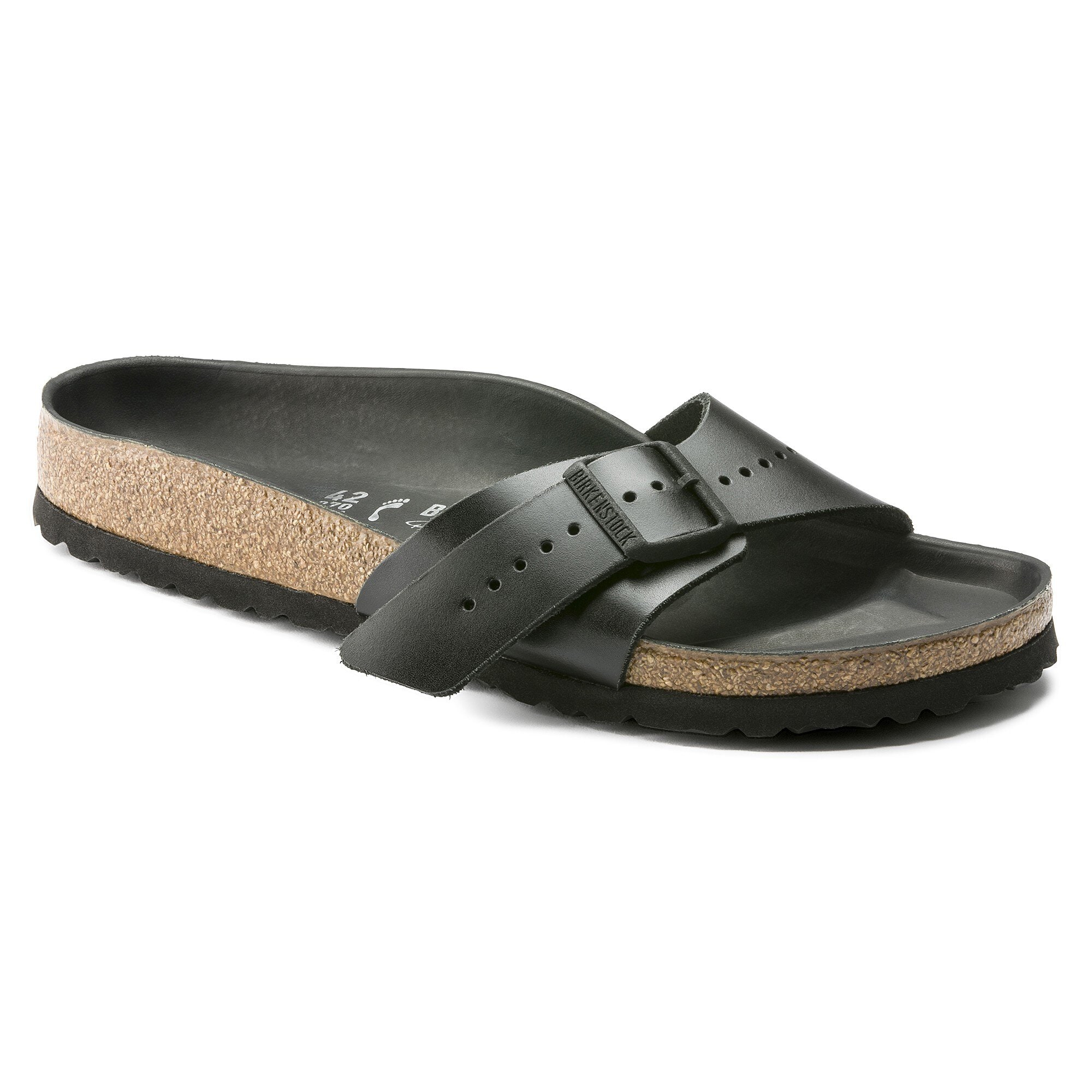 Rick Owens Madrid Smooth Leather in Color Amalfi Black