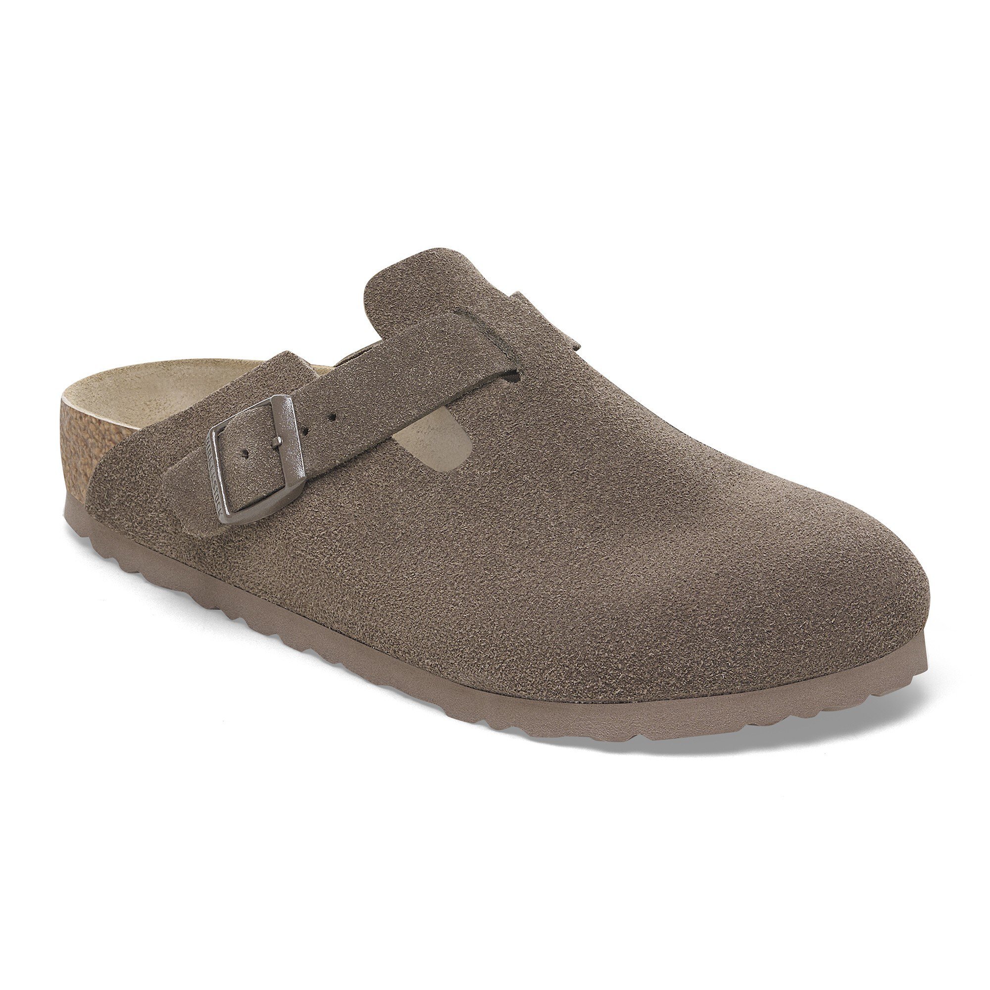 Buy Boston Suède Concrete Gray for EUR 150.00 | Birkenstock EU
