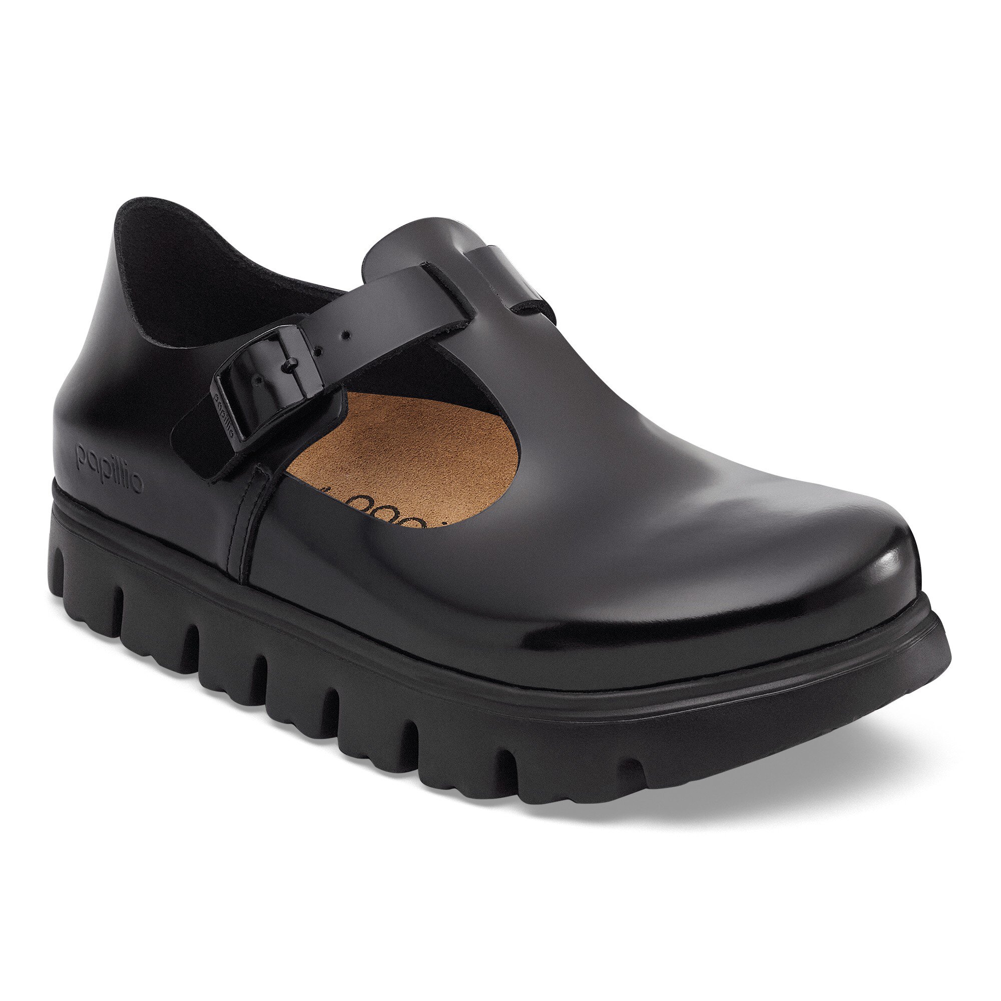 Paris Chunky Natural Leather in Color Black | BIRKENSTOCK Netherlands