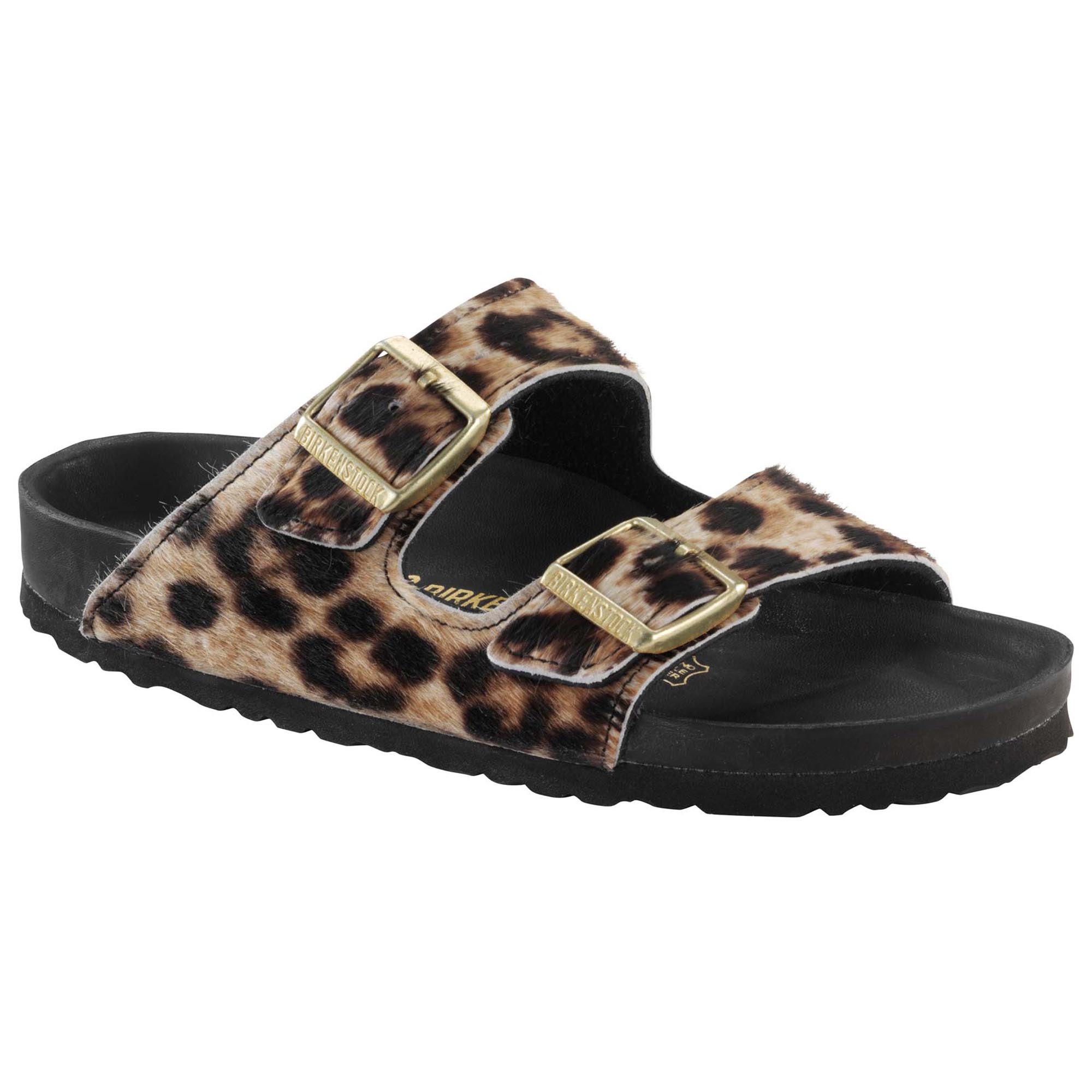 birkenstock leopard sandals