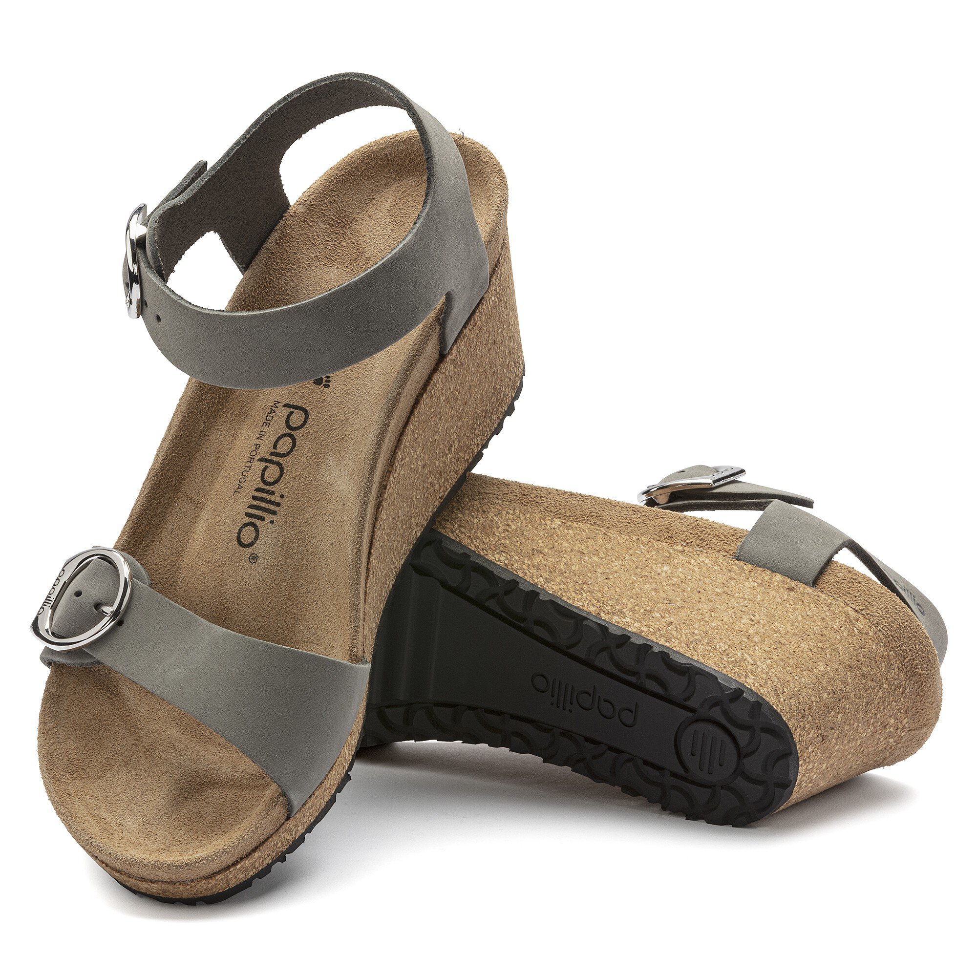 Soley Nubuck Leather Dove Gray | BIRKENSTOCK