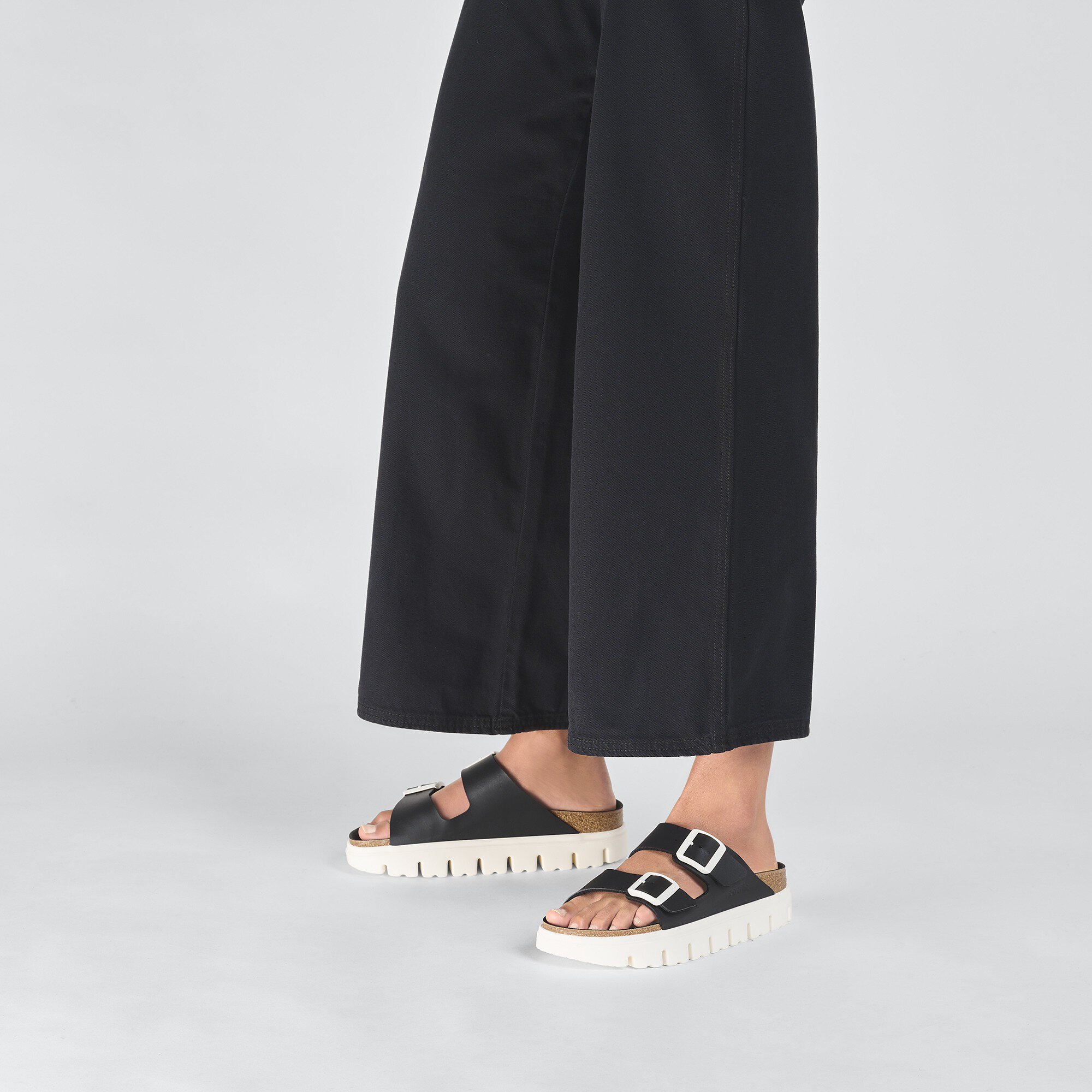 Arizona PAP Chunky Birko Flor Schwarz BIRKENSTOCK
