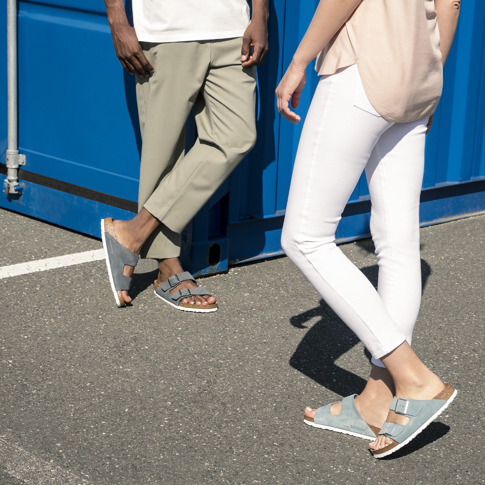 Birkenstock Arizona Suede Sandal, Fleet Feet