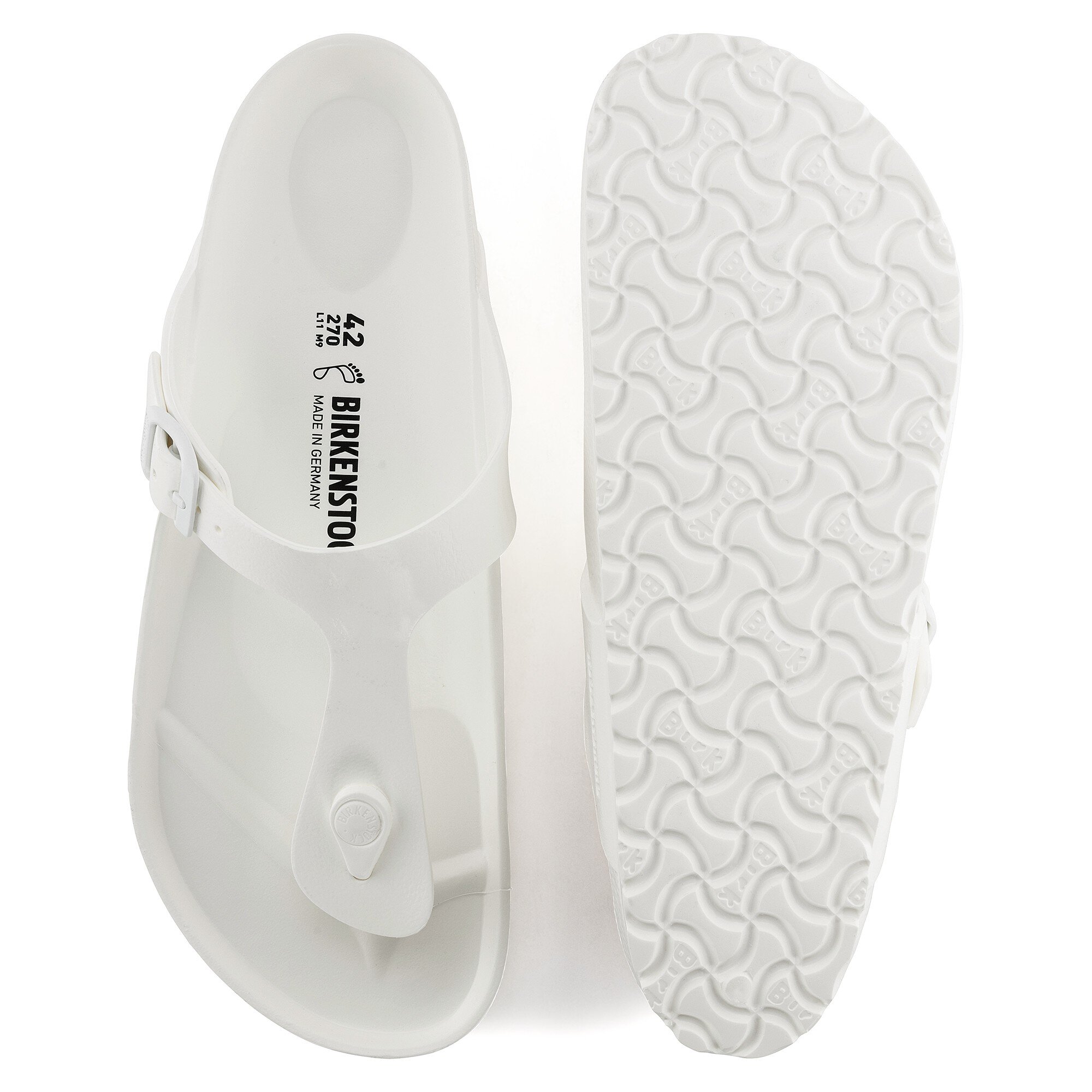 White birkenstocks eva discount